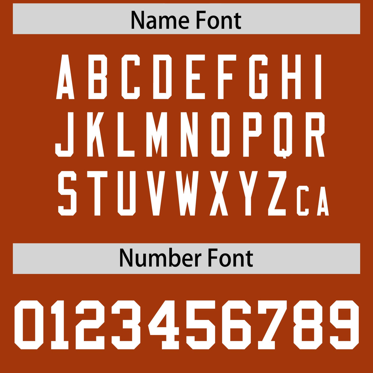 Custom Texas Orange White Personalized Neckline Square Classic Authentic Football Jersey