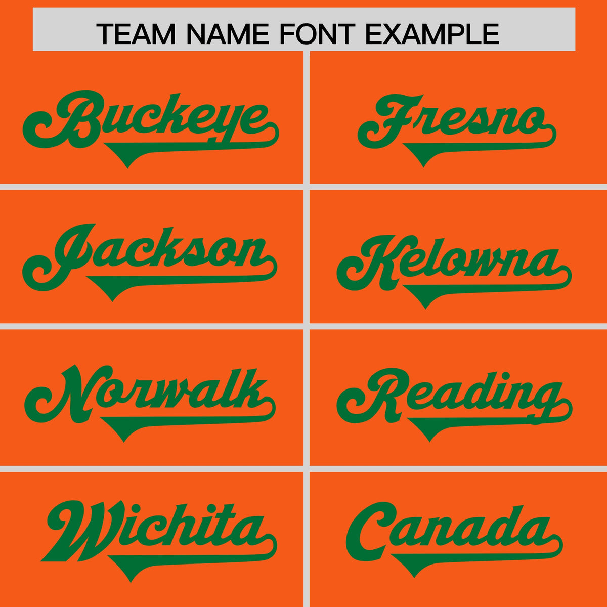 Custom Orange Kelly Green Personalized Neckline Square Classic Authentic Football Jersey