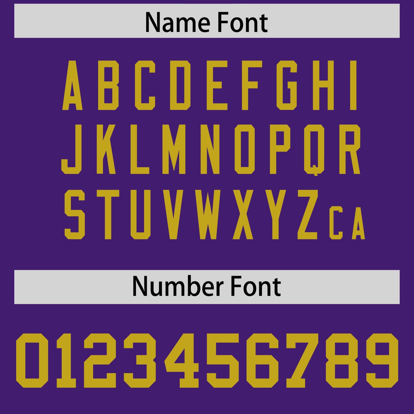Custom Purple Old Gold Personalized Neckline Square Classic Authentic Football Jersey