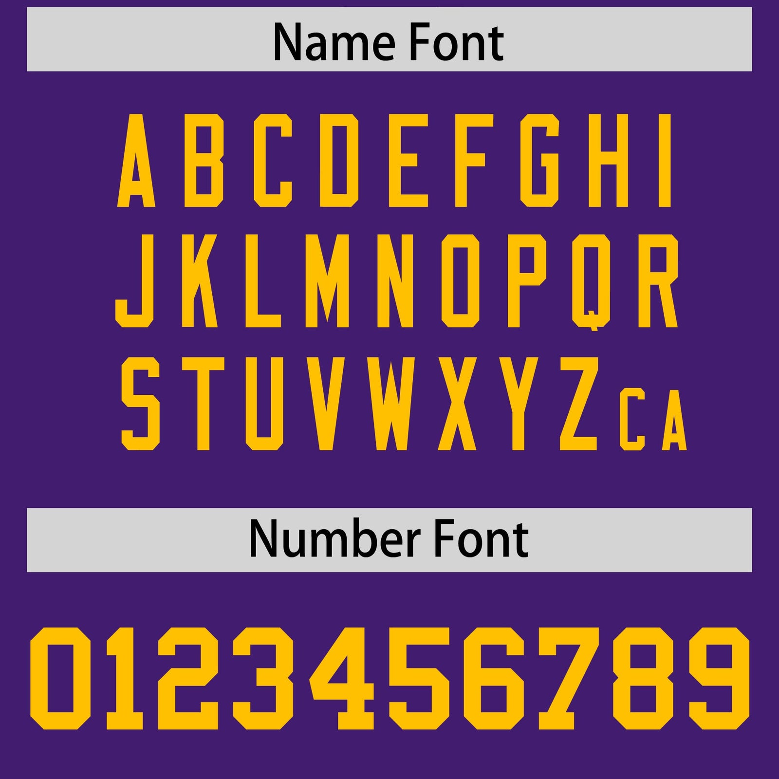 Custom Purple Yellow Personalized Neckline Square Classic Authentic Football Jersey