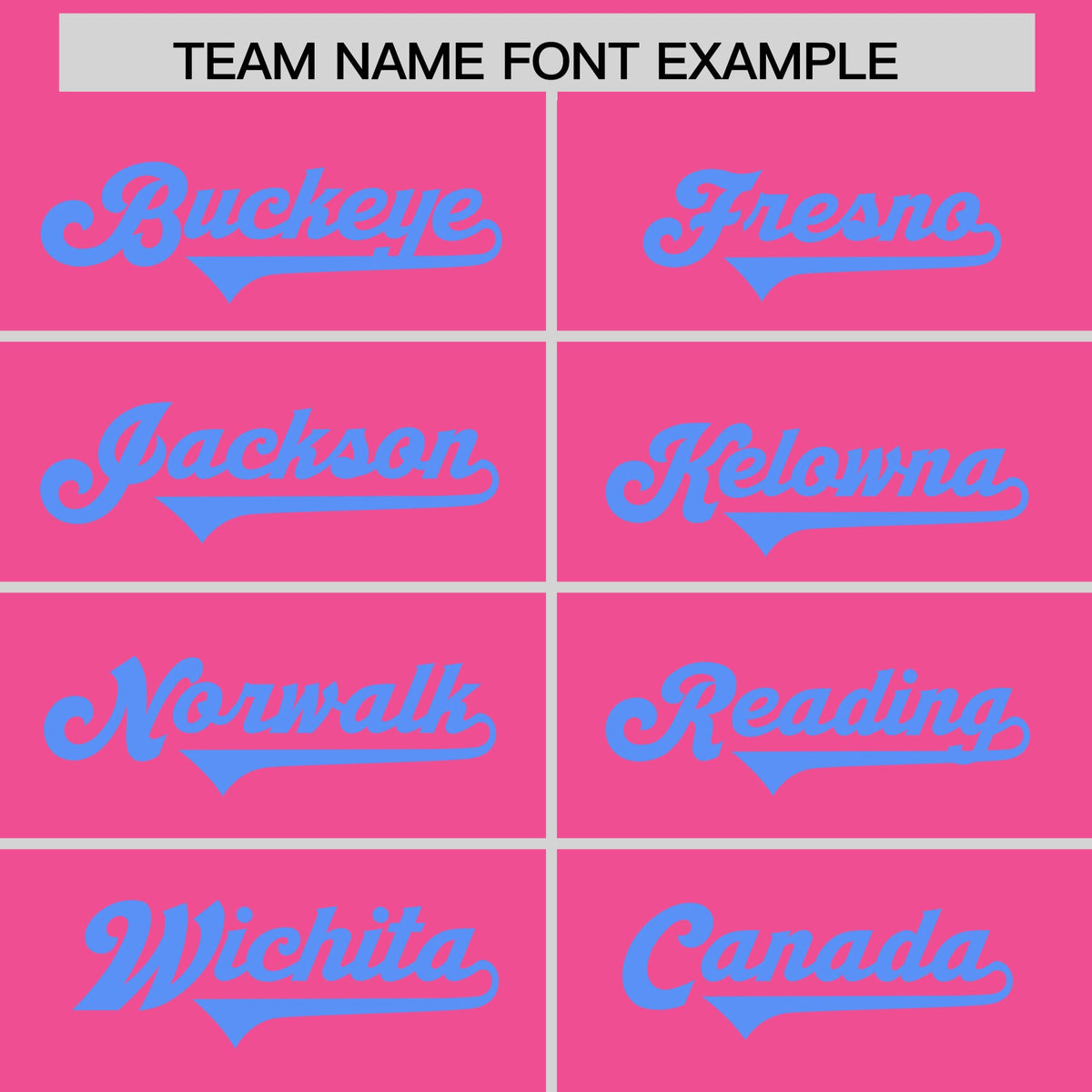 Custom Pink Powder Blue Personalized Neckline Square Classic Authentic Football Jersey