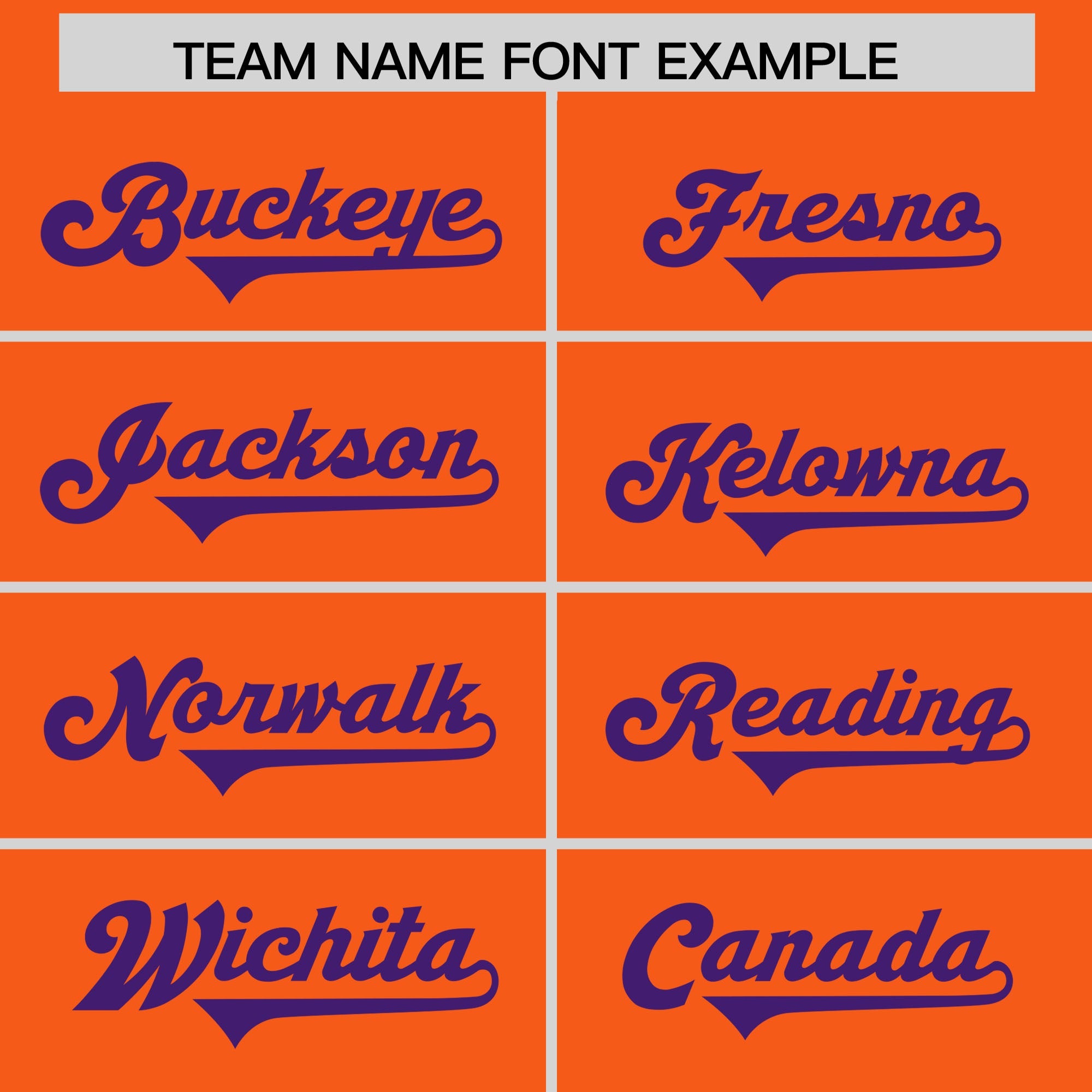 Custom Orange Purple Personalized Neckline Square Classic Authentic Football Jersey