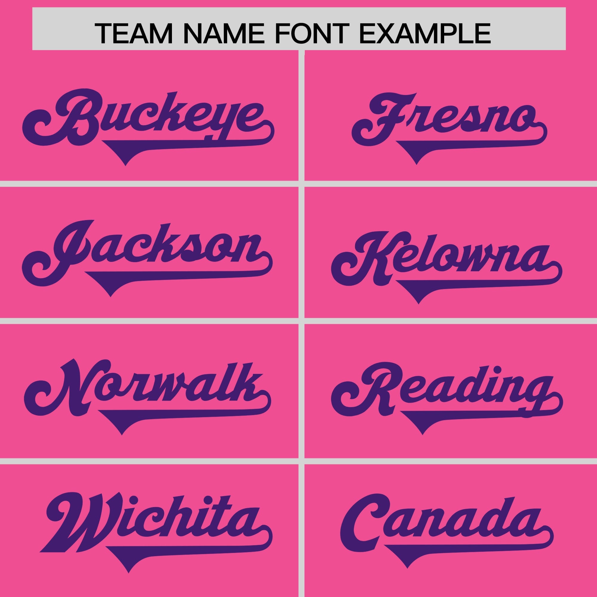 Custom Pink Purple Personalized Neckline Square Classic Authentic Football Jersey