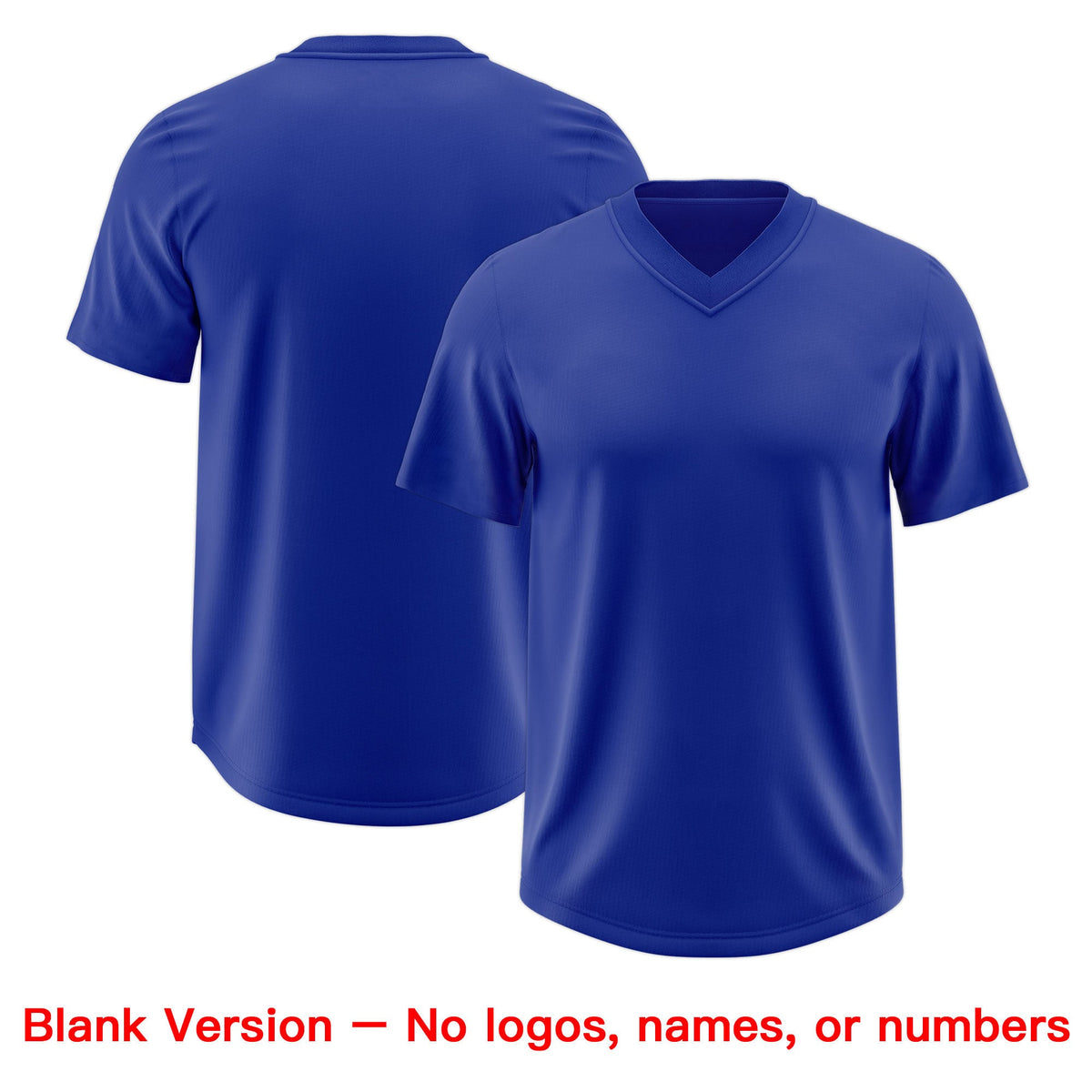 Custom Royal Blue Black sequin lettering Moisture-Wicking Football Jersey| KXKSHOP