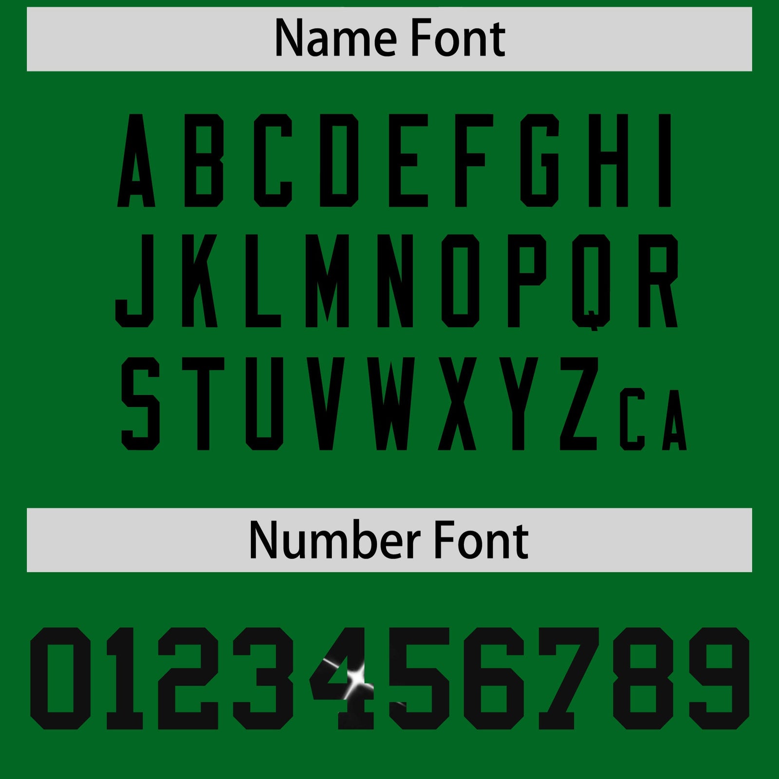 Custom Kelly Green Black sequin lettering Breathable Football Jersey| KXKSHOP
