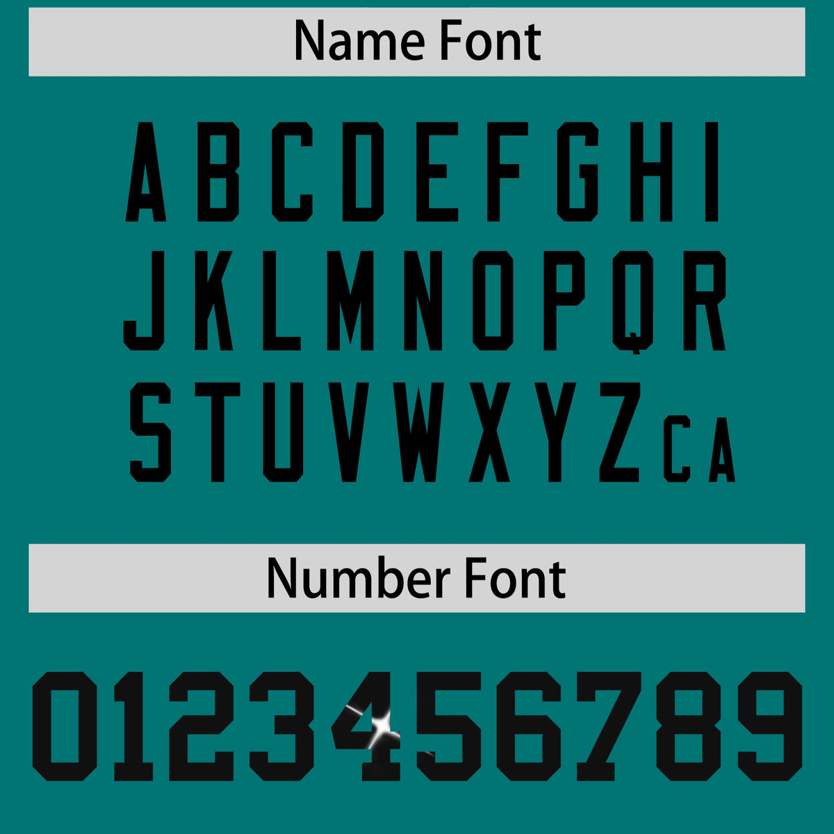 Custom Teal Black sequin lettering Breathable Football Jersey| KXKSHOP