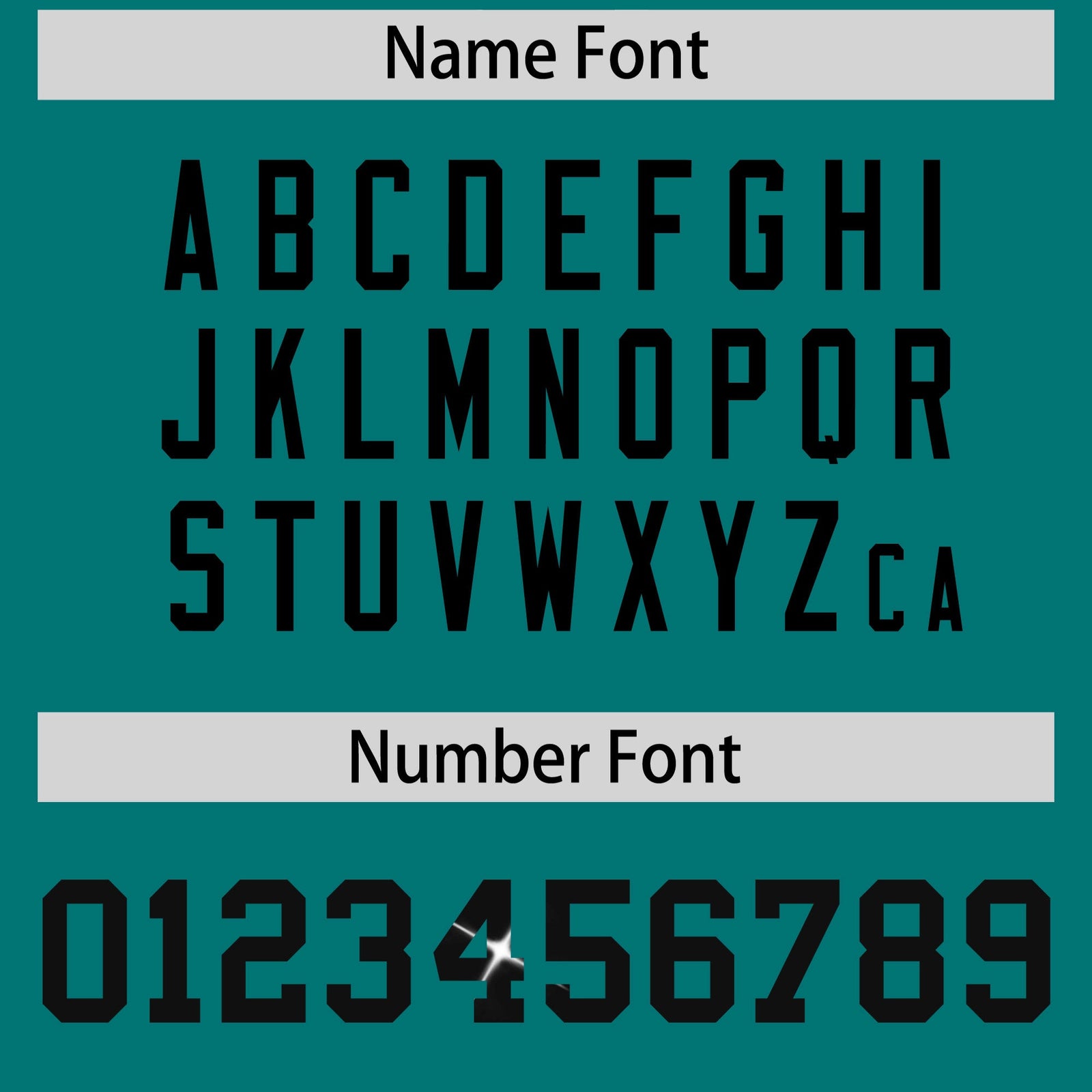 Custom Teal Black sequin lettering Breathable Football Jersey| KXKSHOP