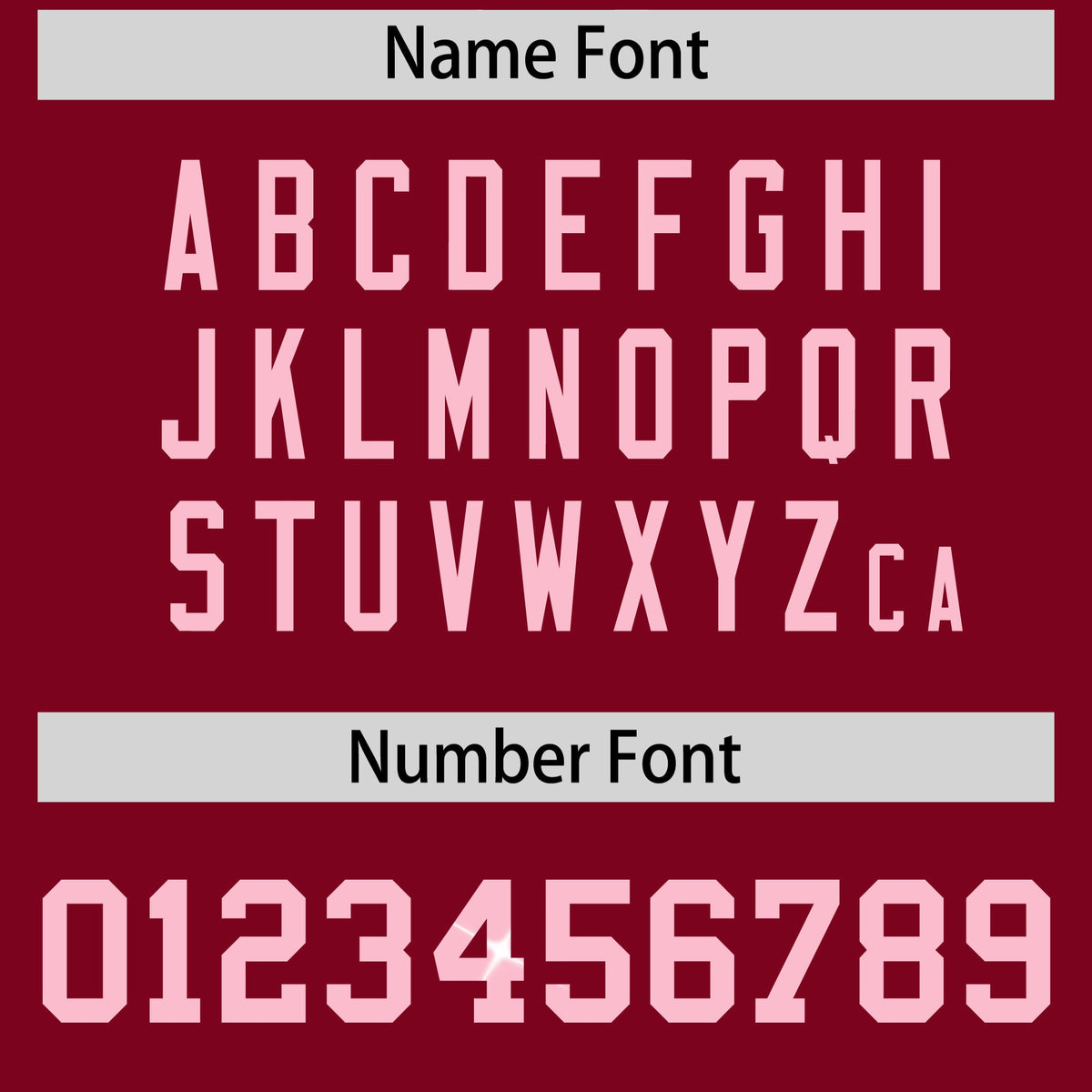 Custom Crimson Light Pink sequin lettering Stretch Fabric Football Jersey| KXKSHOP