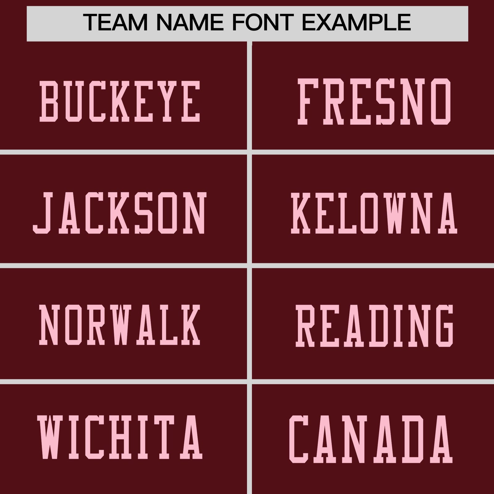 Custom Burgundy Light Pink sequin lettering Moisture-Wicking Football Jersey| KXKSHOP