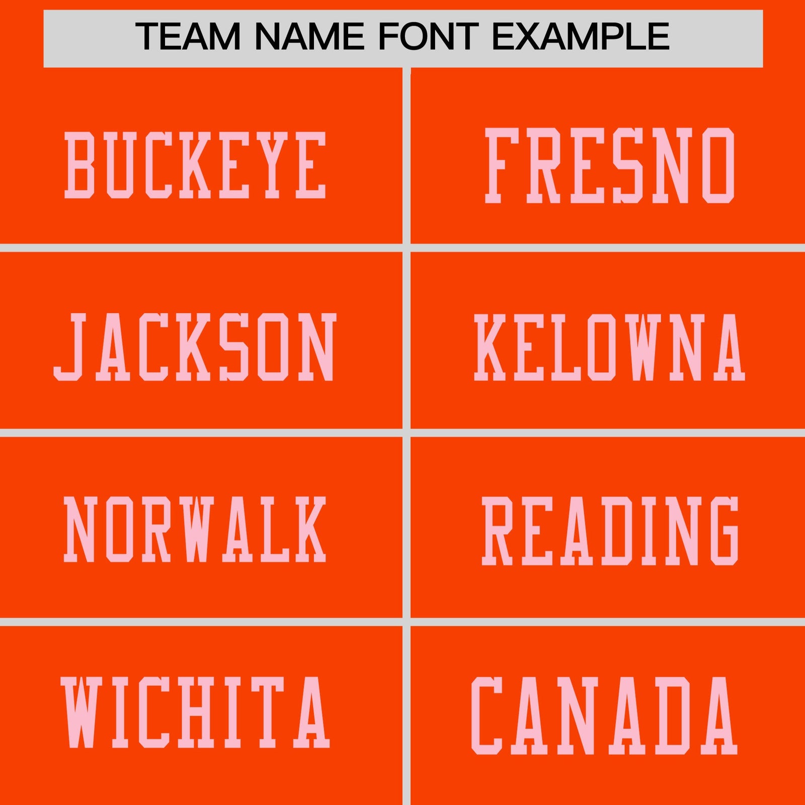 Custom Orange Light Pink sequin lettering Stretch Fabric Football Jersey| KXKSHOP