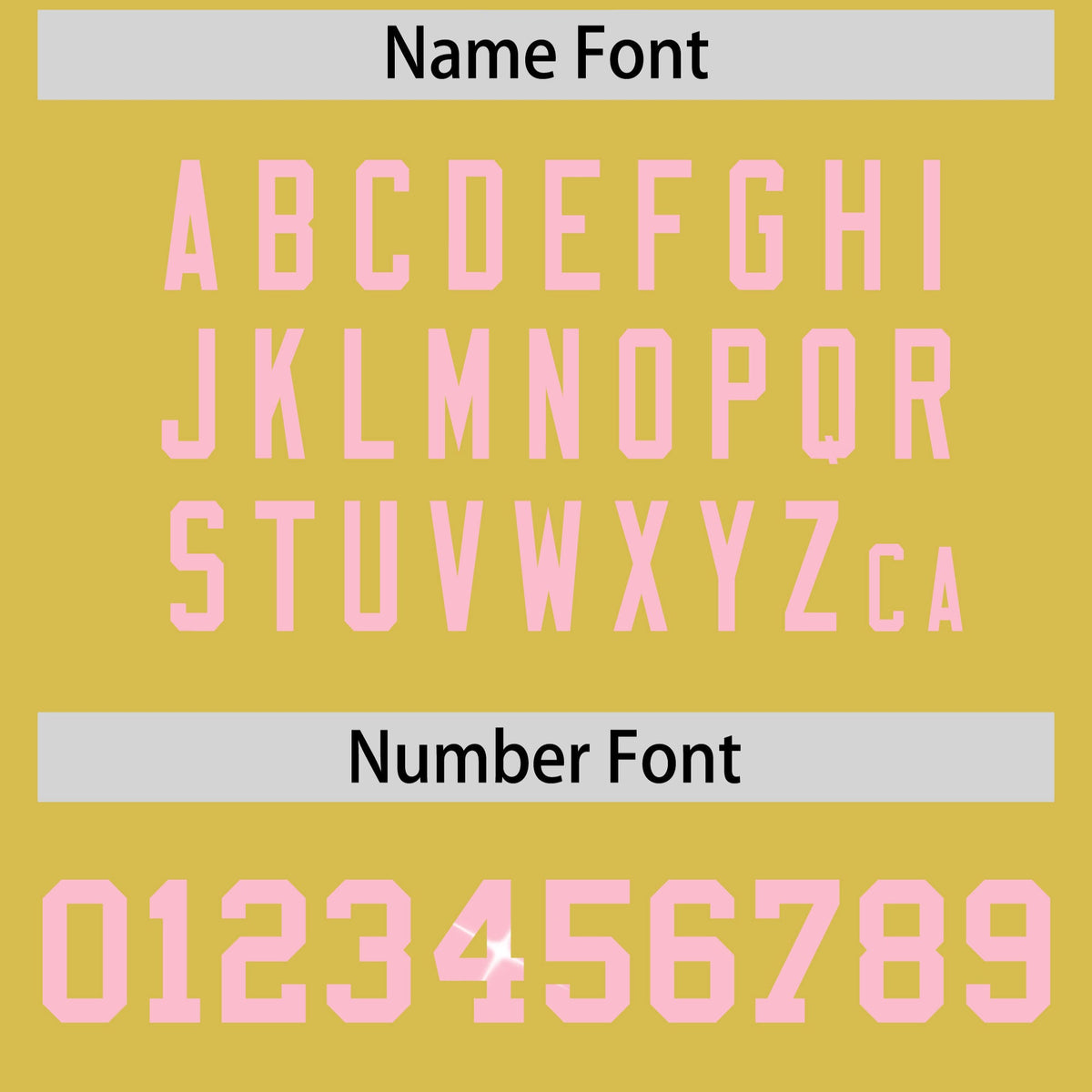 Custom Old Gold Light Pink sequin lettering Breathable Football Jersey| KXKSHOP