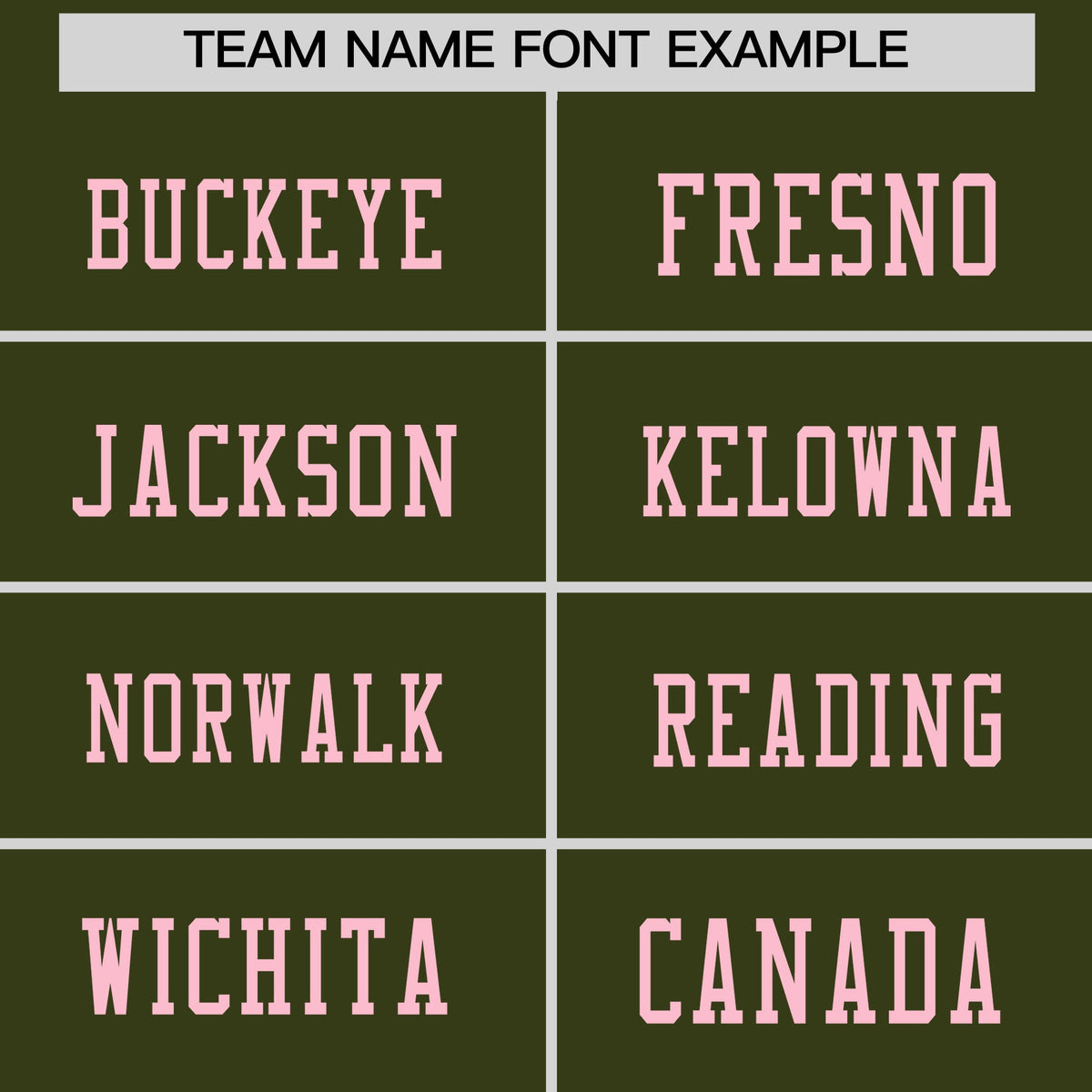 Custom Olive Light Pink sequin lettering Stretch Fabric Football Jersey| KXKSHOP