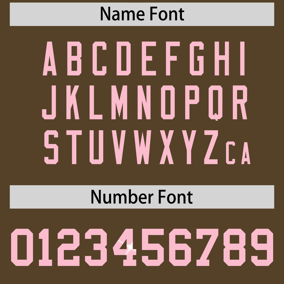Custom Light Brown Light Pink sequin lettering Breathable Football Jersey| KXKSHOP