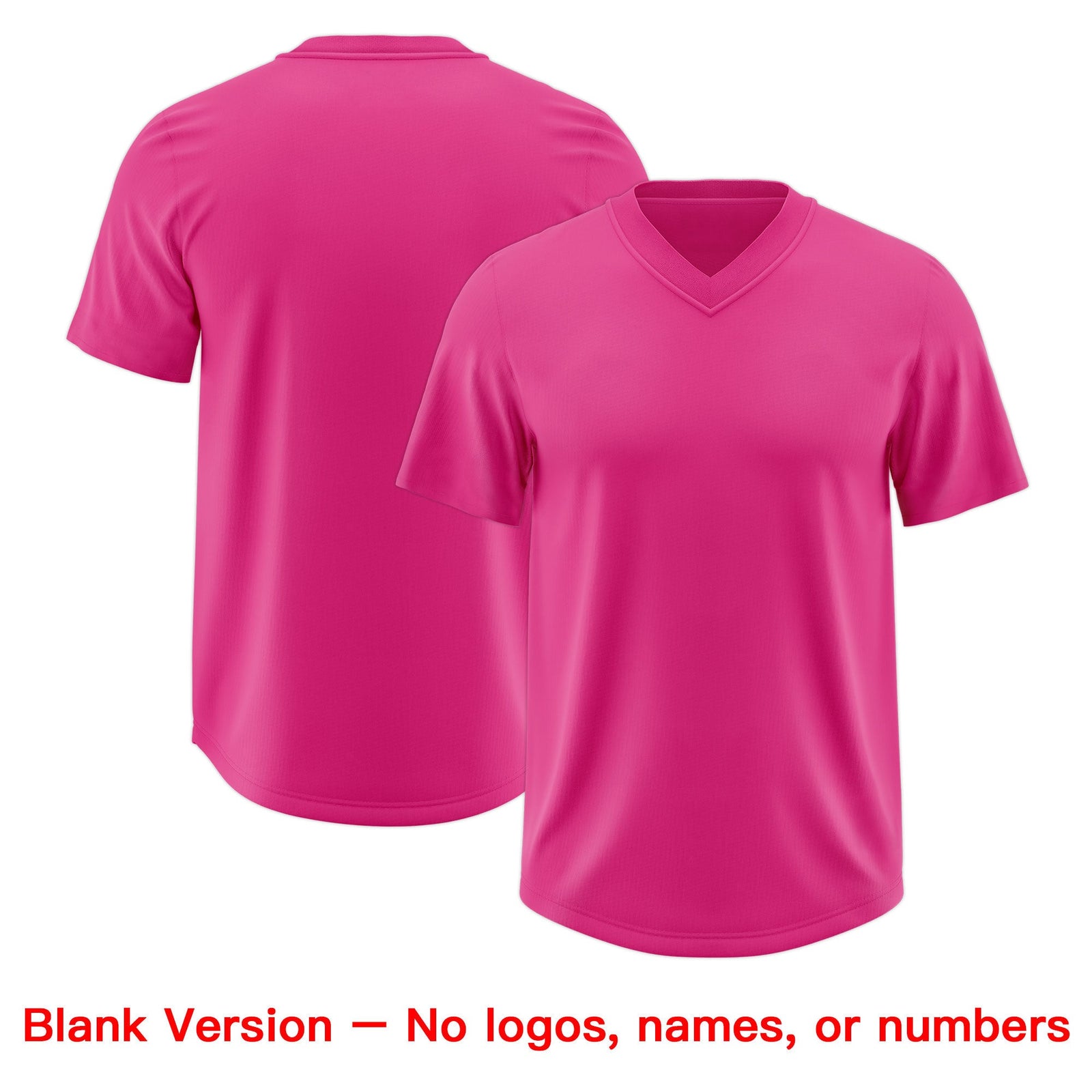 Custom Rose Red Light Pink sequin lettering Breathable Football Jersey| KXKSHOP