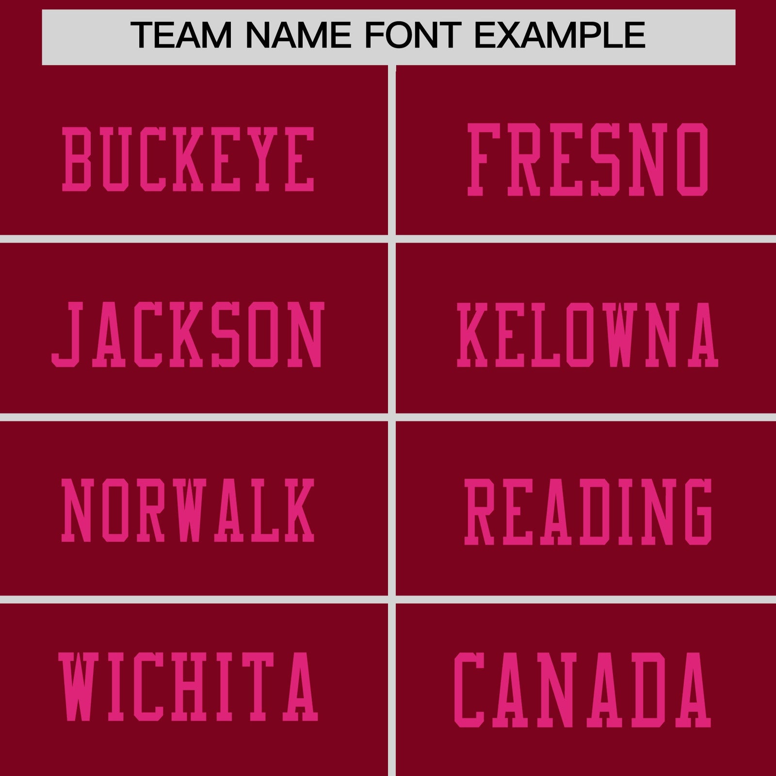 Custom Crimson Pink sequin lettering Breathable Football Jersey| KXKSHOP
