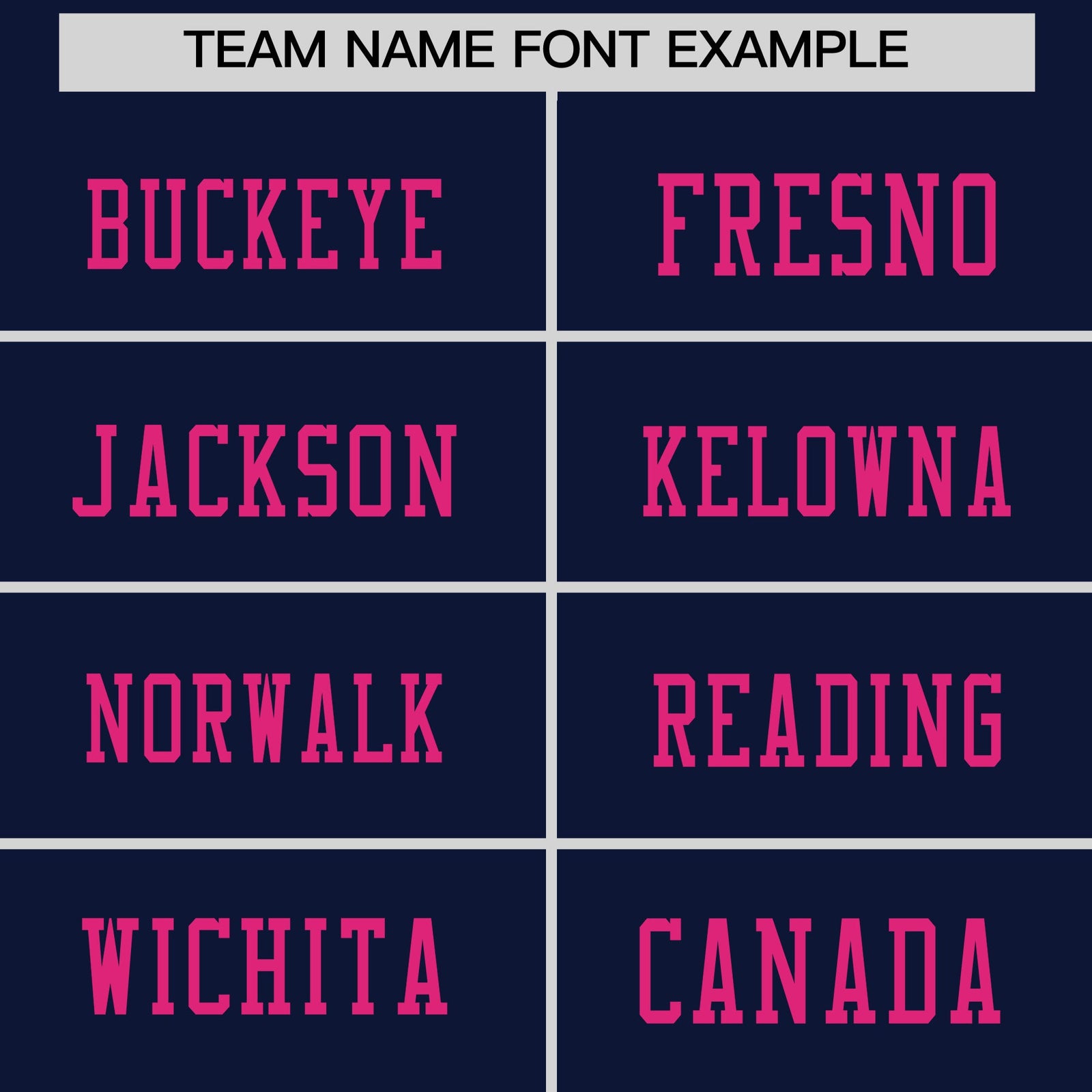 Custom Navy Pink sequin lettering Stretch Fabric Football Jersey| KXKSHOP