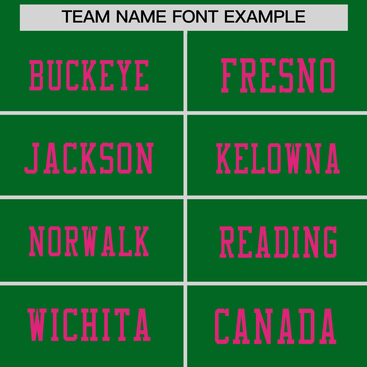 Custom Kelly Green Pink sequin lettering Stretch Fabric Football Jersey| KXKSHOP