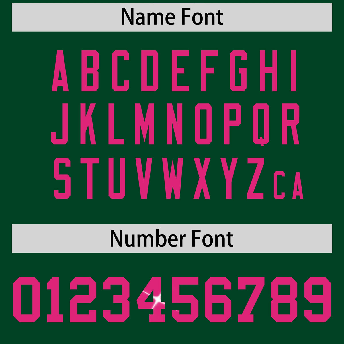 Custom Midnight Green Pink sequin lettering Moisture-Wicking Football Jersey| KXKSHOP