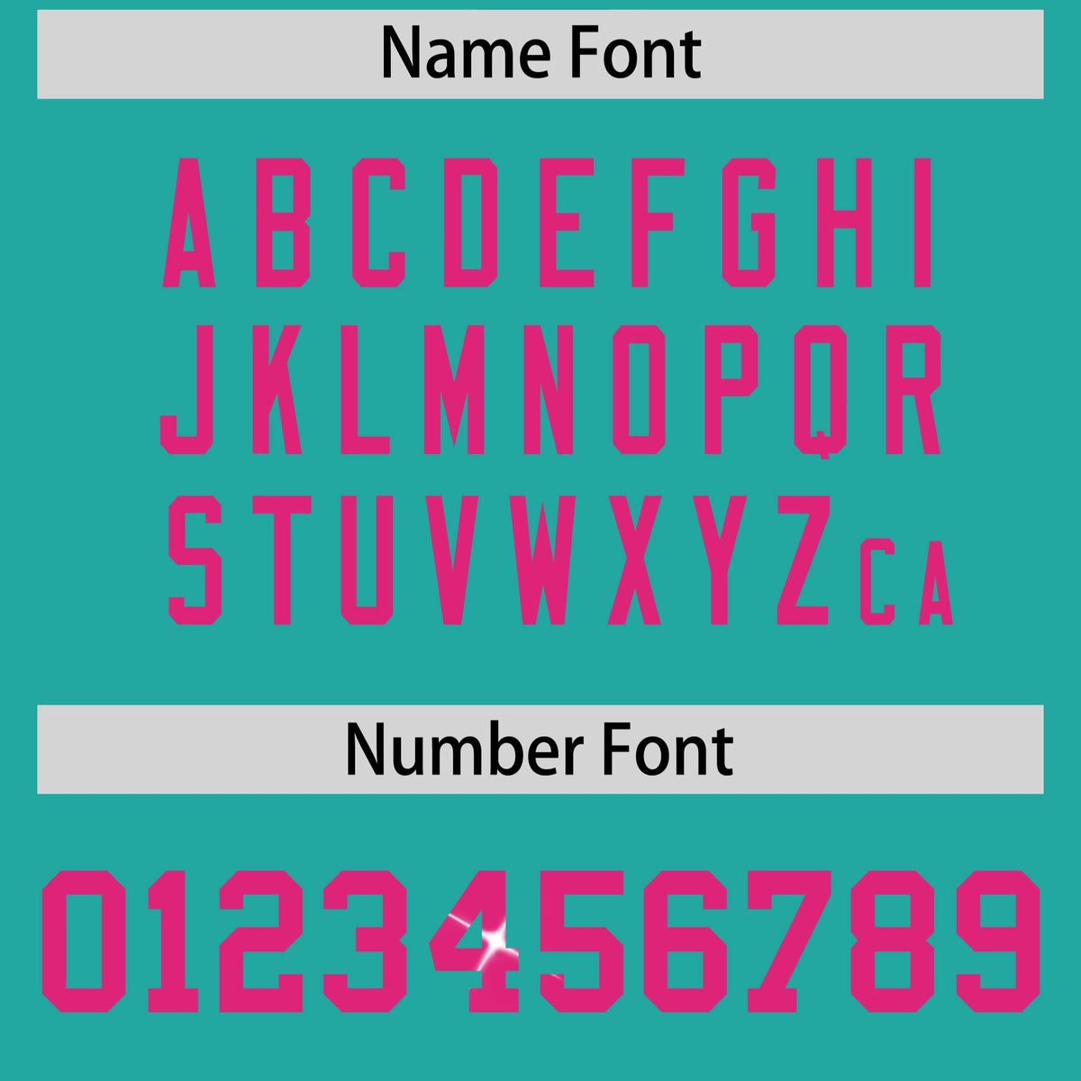 Custom Aqua Pink sequin lettering Breathable Football Jersey| KXKSHOP