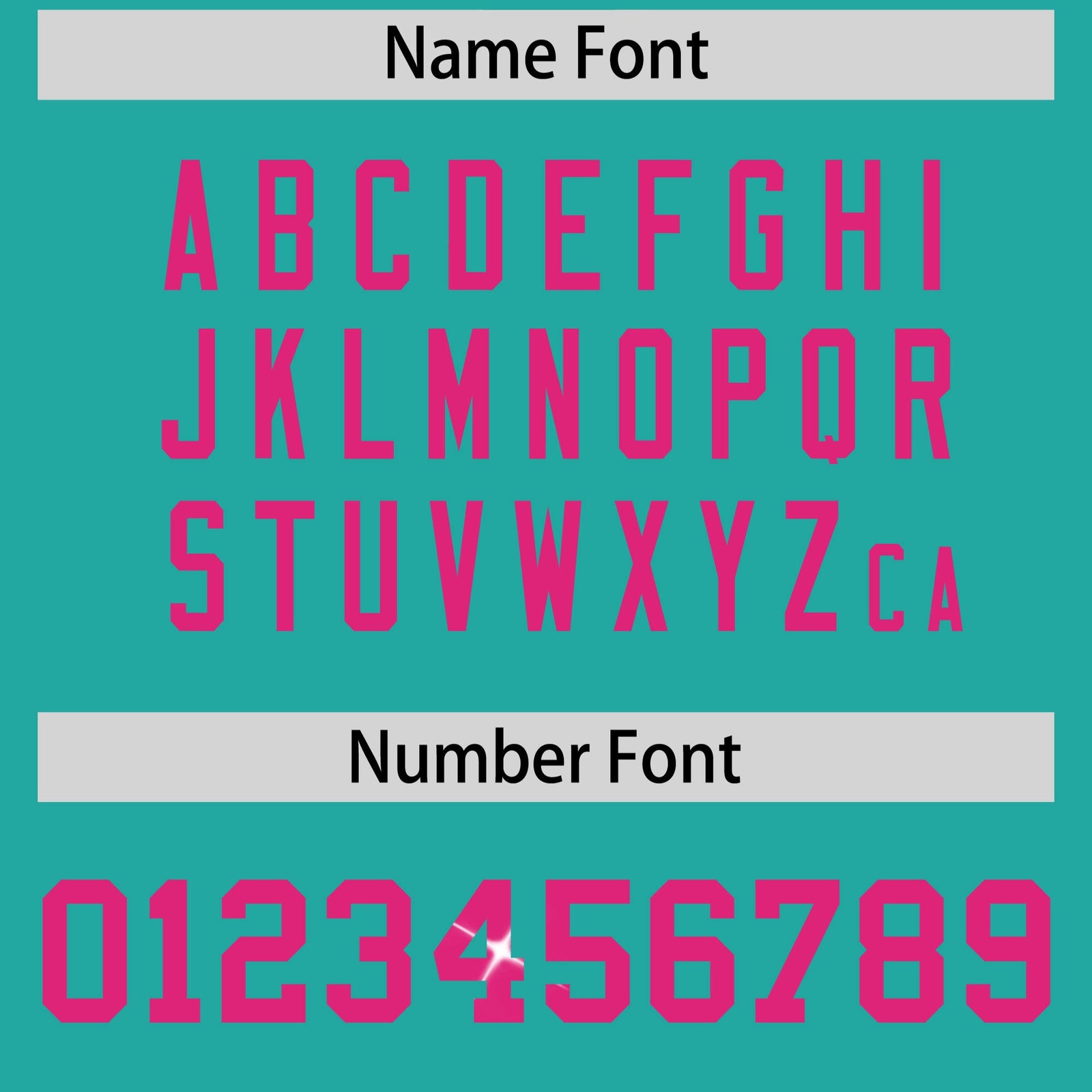 Custom Aqua Pink sequin lettering Breathable Football Jersey| KXKSHOP