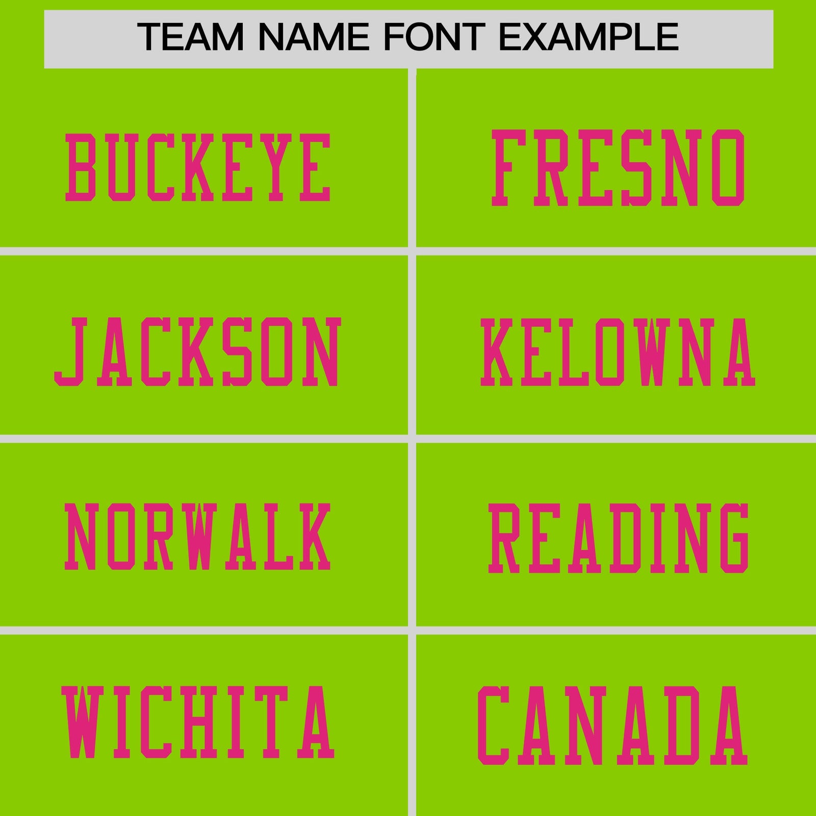 Custom Neon Green Pink sequin lettering Stretch Fabric Football Jersey| KXKSHOP