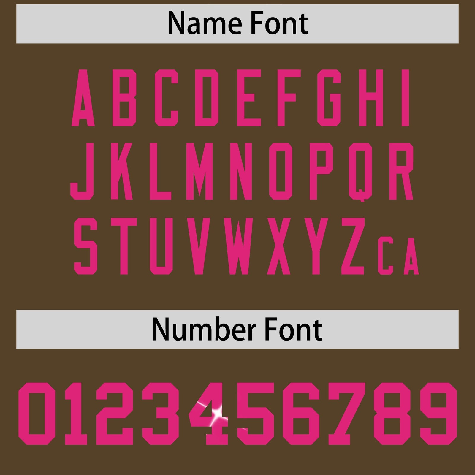 Custom Light Brown Pink sequin lettering Stretch Fabric Football Jersey| KXKSHOP