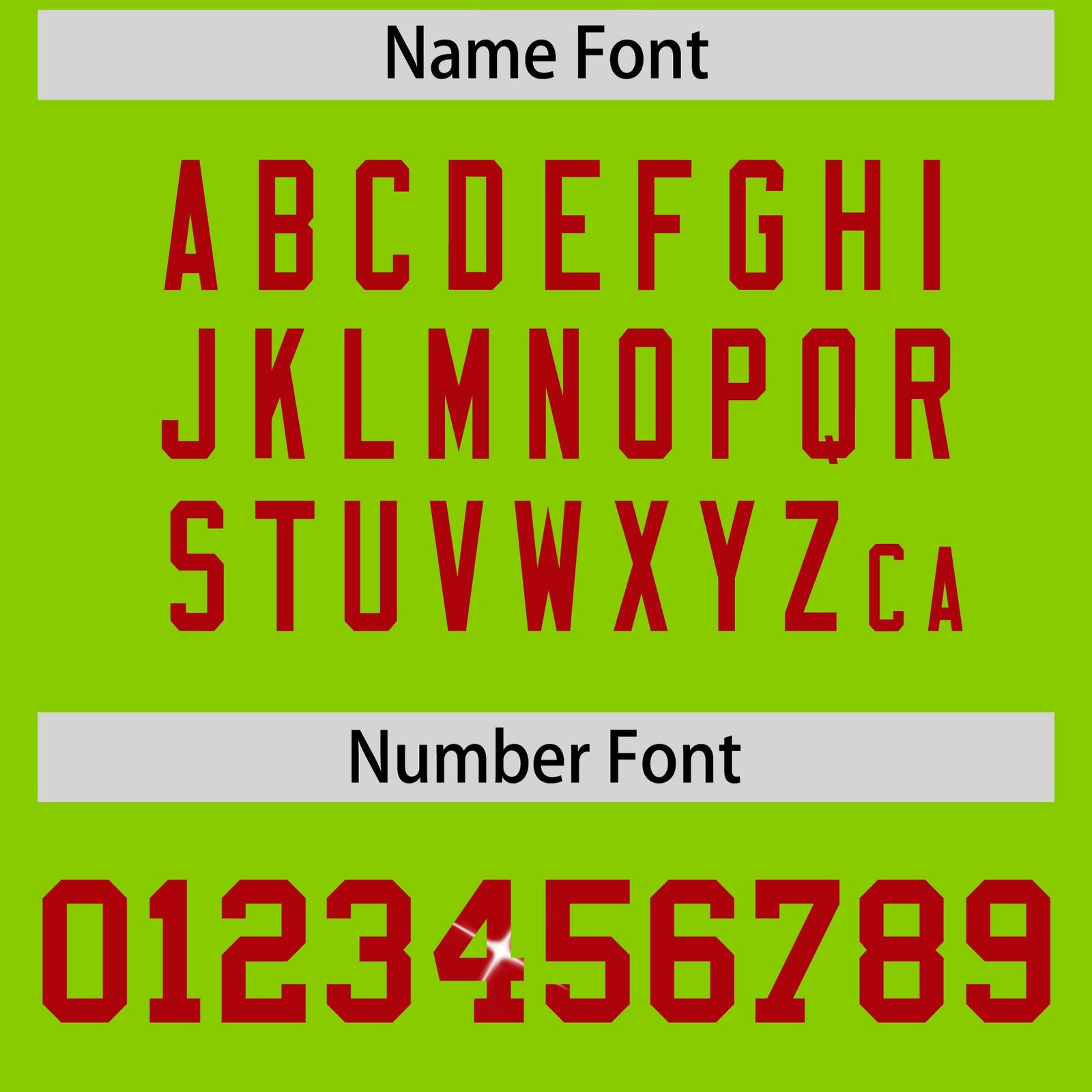 Custom Neon Green Red sequin lettering Moisture-Wicking Football Jersey| KXKSHOP