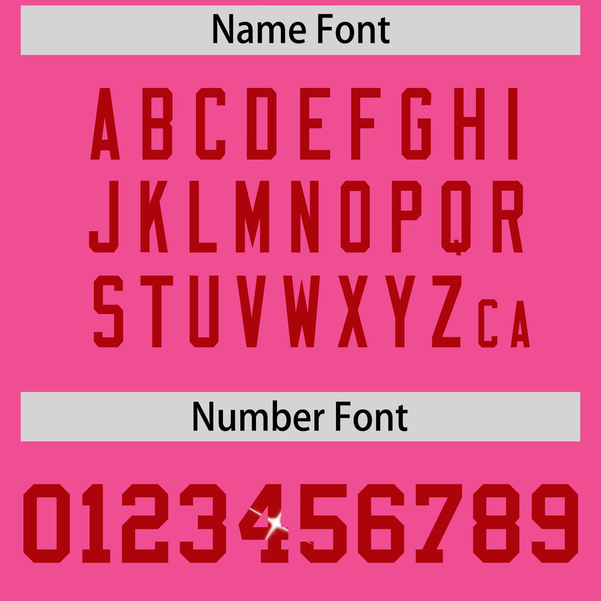 Custom Pink Red sequin lettering Stretch Fabric Football Jersey| KXKSHOP