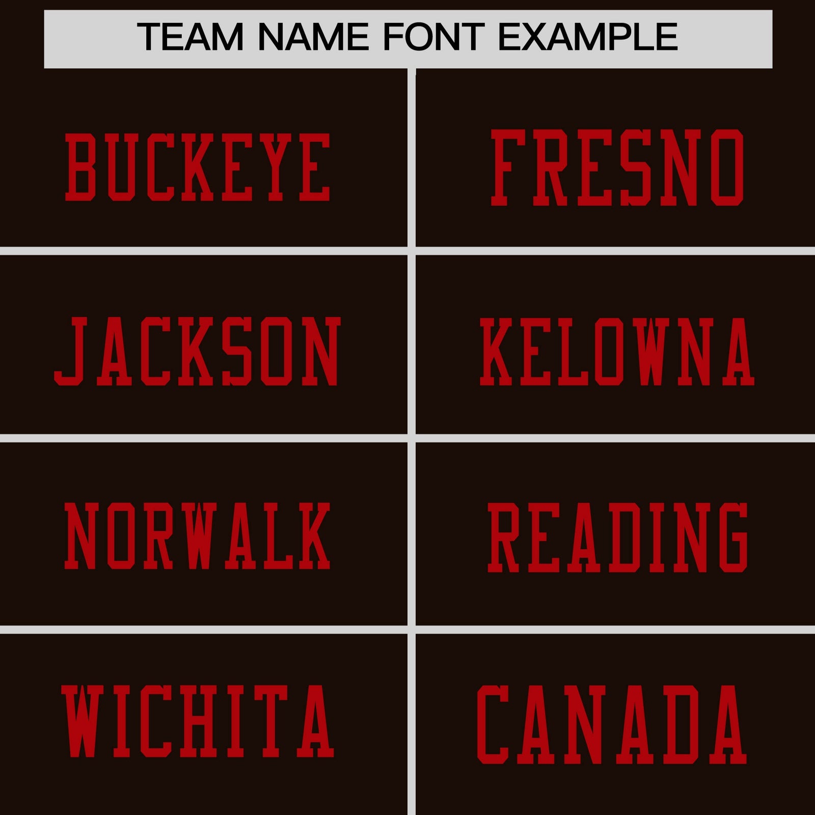 Custom Brown Red sequin lettering Moisture-Wicking Football Jersey| KXKSHOP