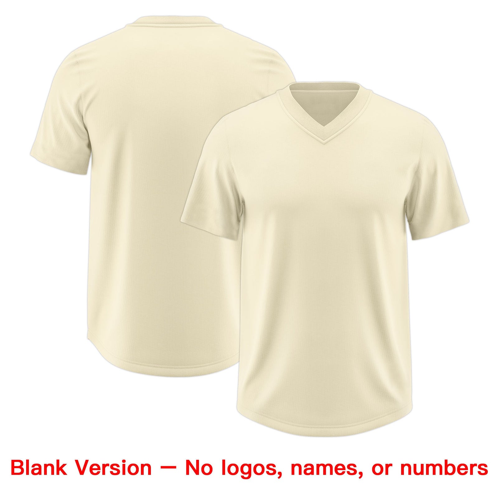Custom Cream Red sequin lettering Breathable Football Jersey| KXKSHOP