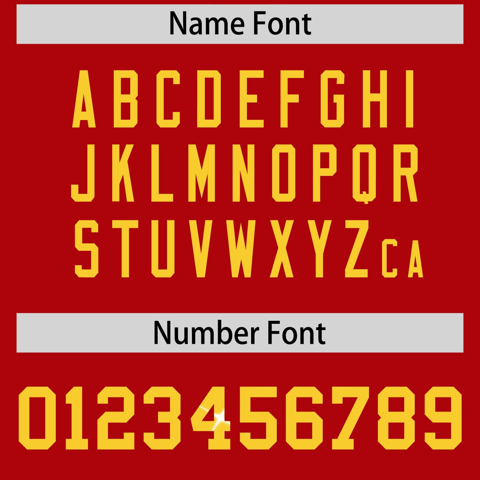 Custom Red Gold sequin lettering Moisture-Wicking Football Jersey| KXKSHOP