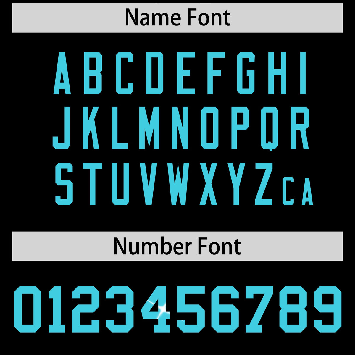 Custom Black Sky Blue sequin lettering Breathable Football Jersey| KXKSHOP