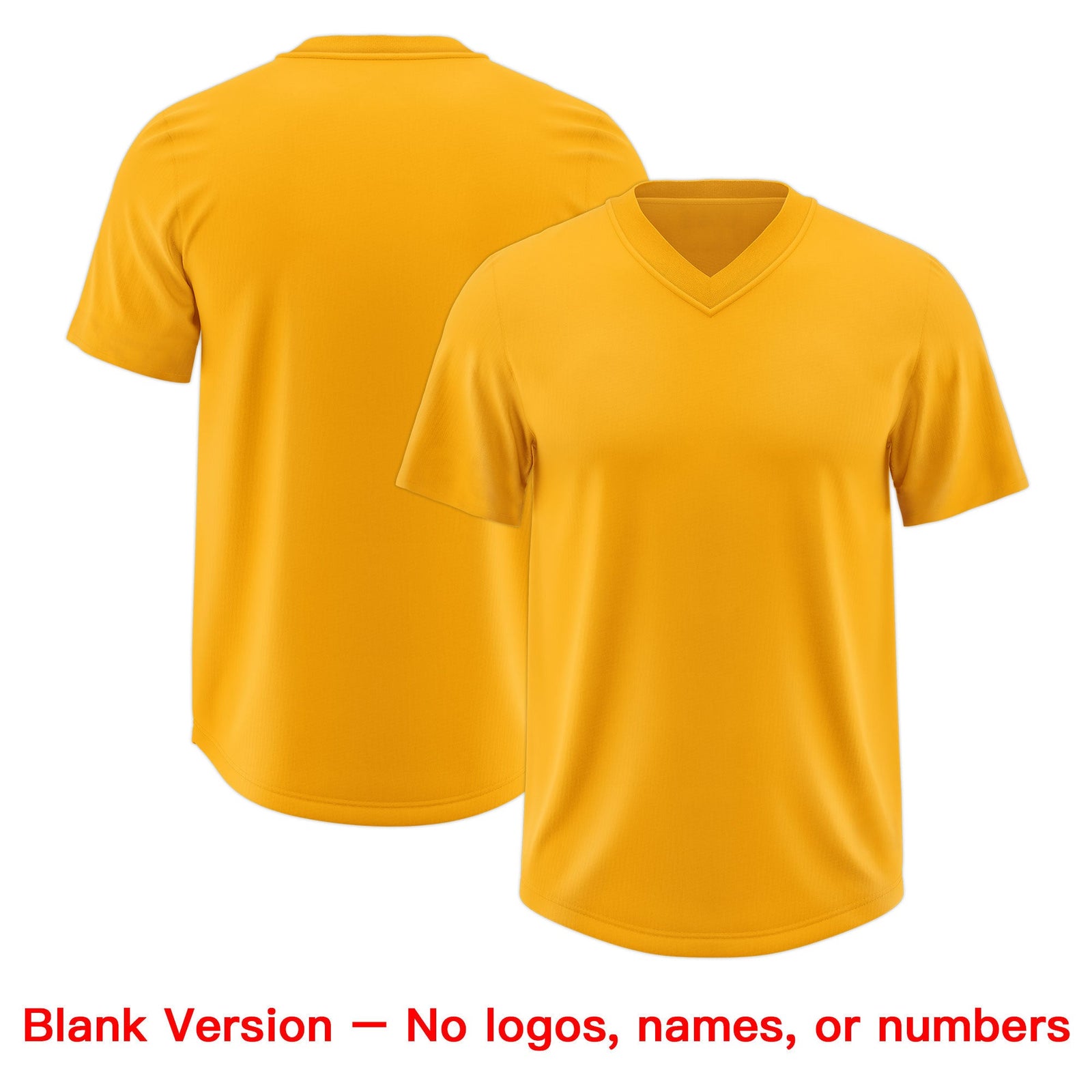 Custom Yellow Royal Blue sequin lettering Breathable Football Jersey| KXKSHOP