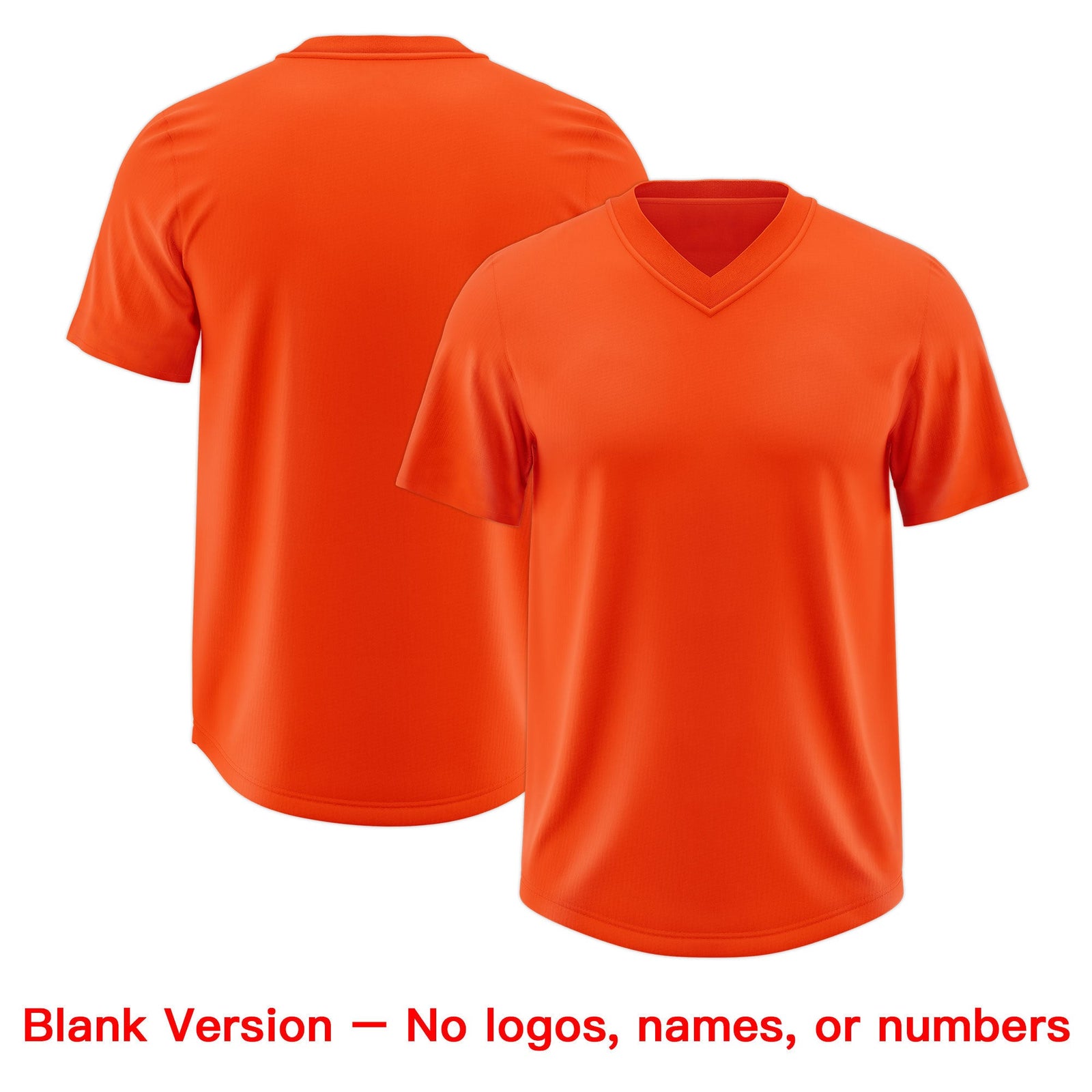 Custom Orange Royal Blue sequin lettering Stretch Fabric Football Jersey| KXKSHOP