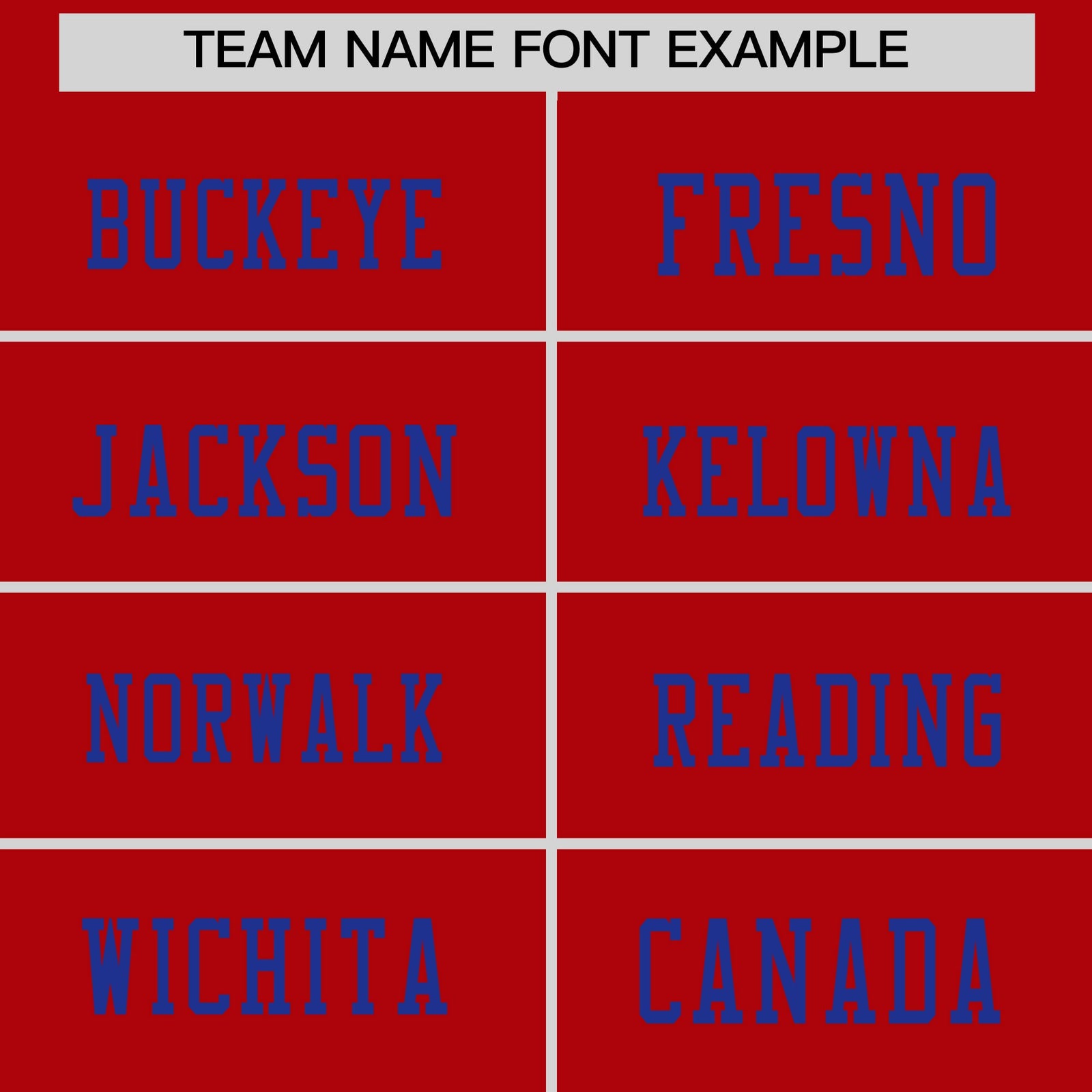Custom Red Royal Blue sequin lettering Moisture-Wicking Football Jersey| KXKSHOP
