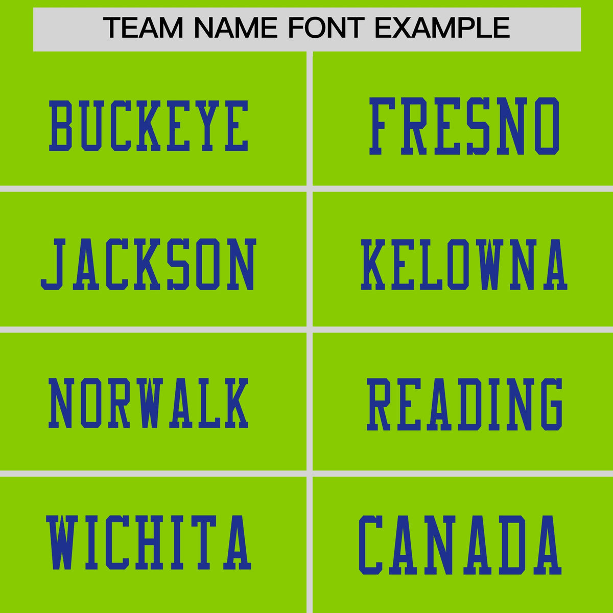 Custom Neon Green Royal Blue sequin lettering Stretch Fabric Football Jersey| KXKSHOP