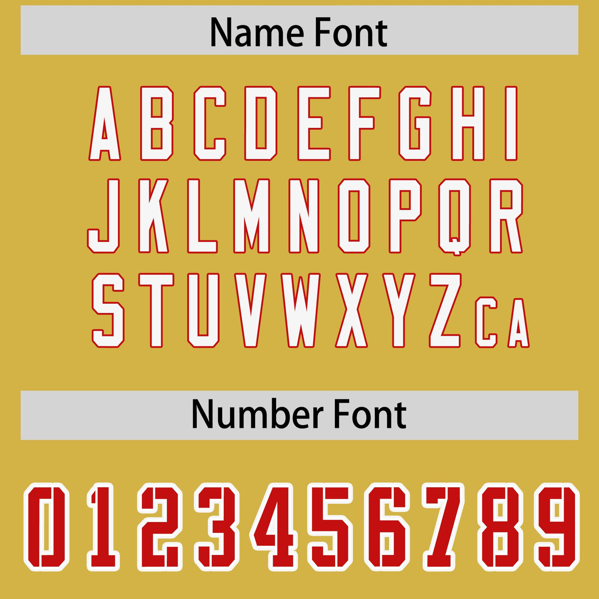 Custom Old Gold Personalized Shoulder Cut Two-Tone Authentic Football Jersey