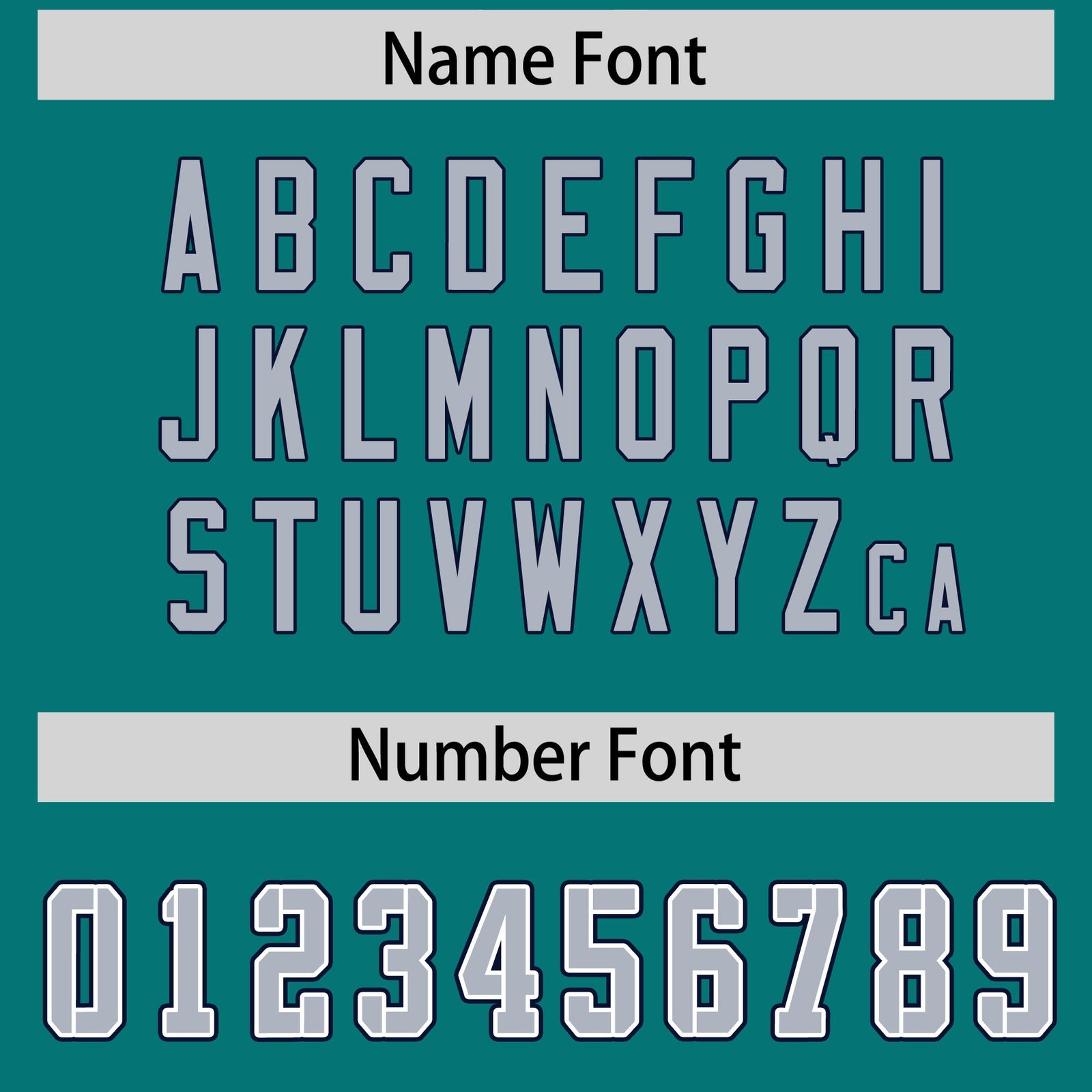 Custom Aqua Personalized Shoulder Cut Two-Tone Authentic Football Jersey