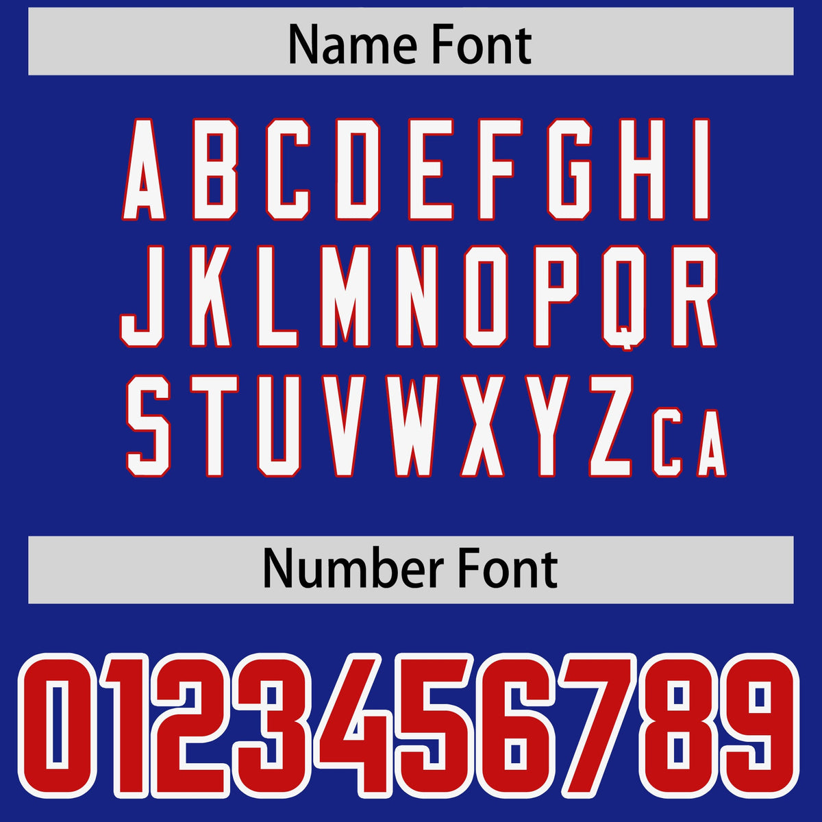 Custom Royal Personalized Shoulder Cut Two-Tone Authentic Football Jersey