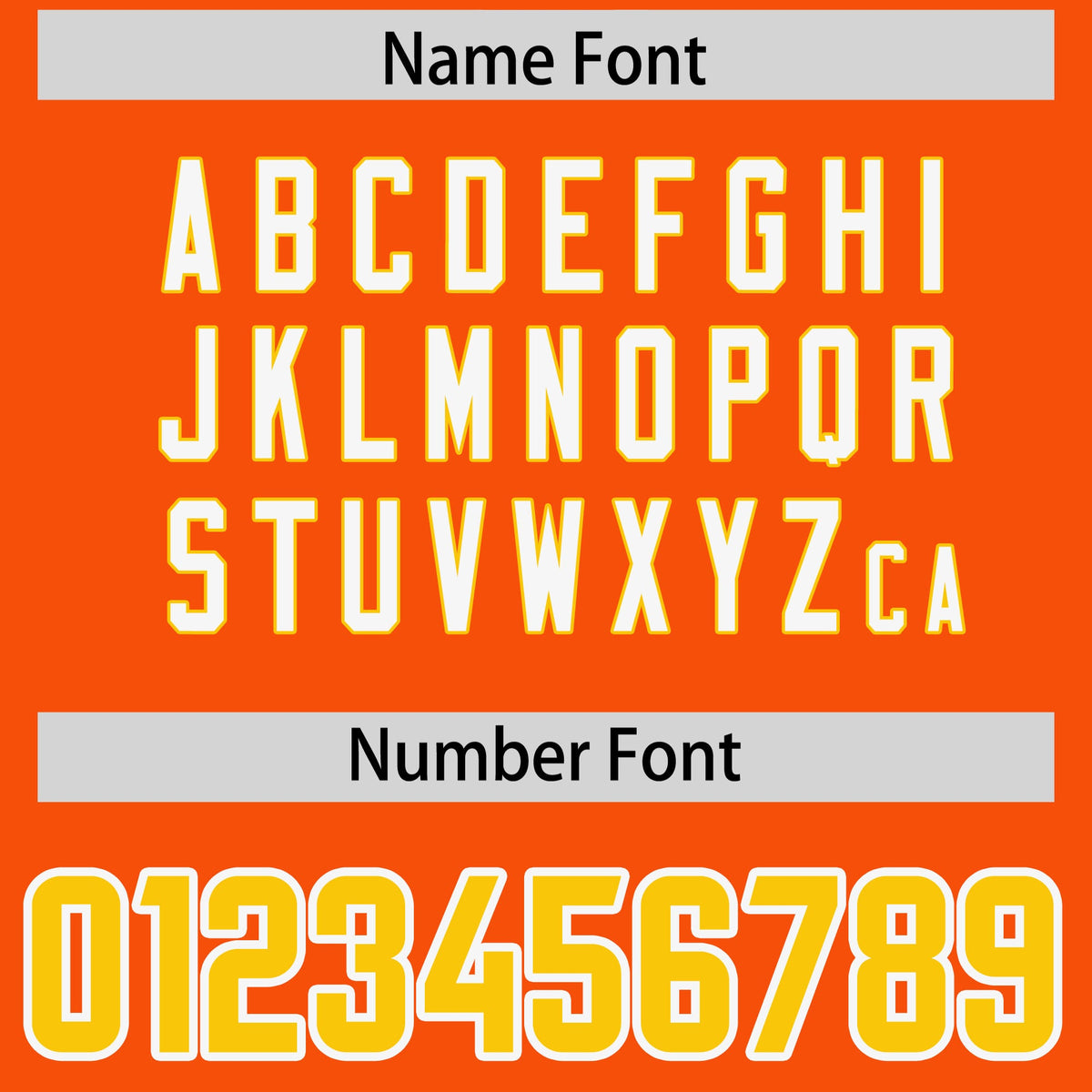 Custom Orange Personalized Shoulder Cut Two-Tone Authentic Football Jersey