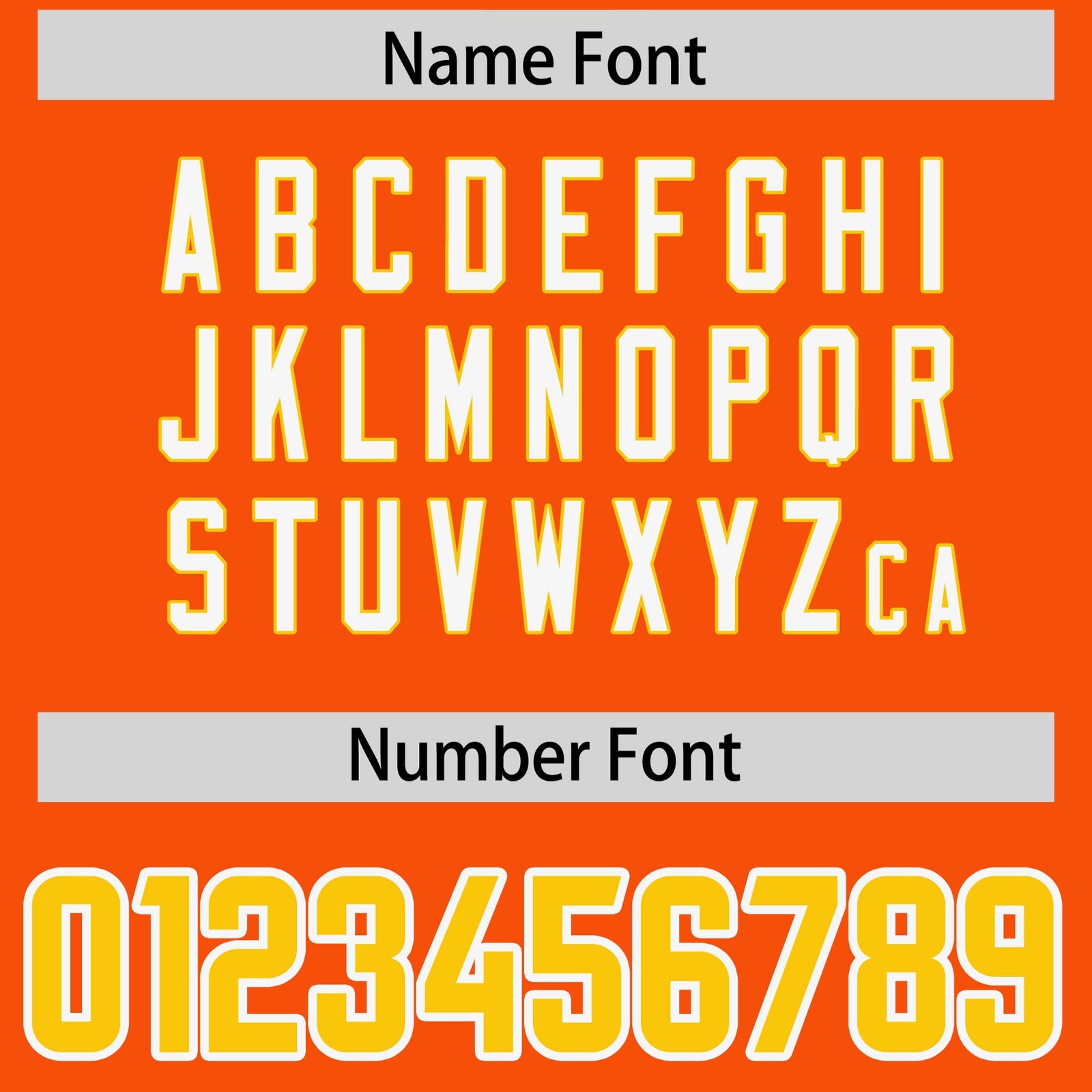 Custom Orange Personalized Shoulder Cut Two-Tone Authentic Football Jersey