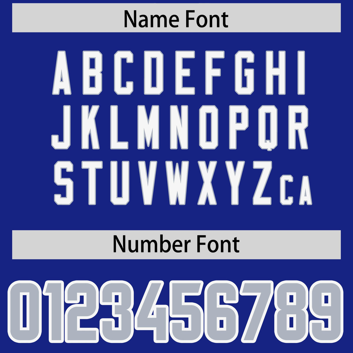 Custom Royal Personalized Shoulder Cut Two-Tone Authentic Football Jersey