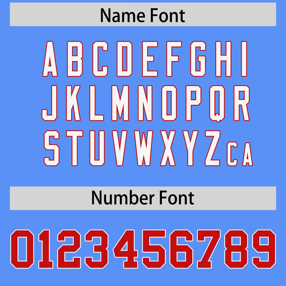 Custom Powder Blue Personalized Shoulder Cut Two-Tone Authentic Football Jersey