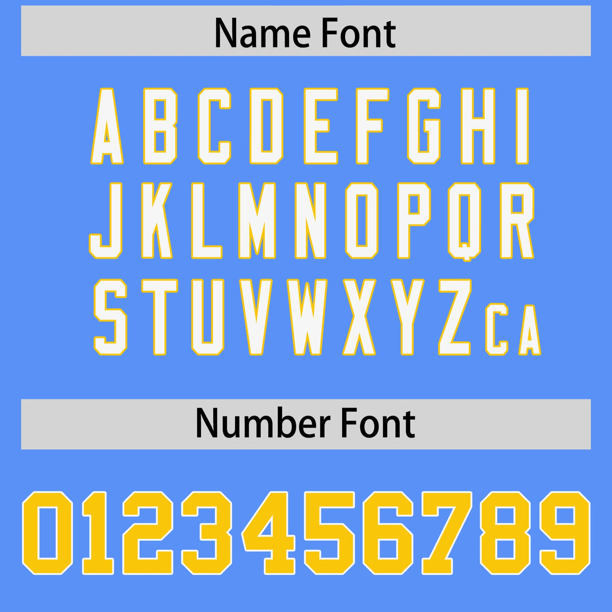 Custom Powder Blue Personalized Shoulder Cut Two-Tone Authentic Football Jersey