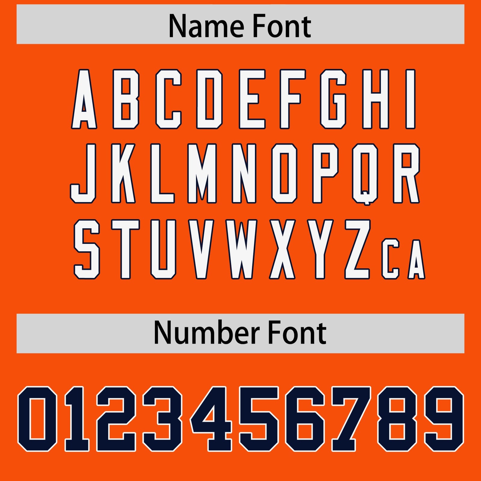 Custom Orange Personalized Shoulder Cut Two-Tone Authentic Football Jersey