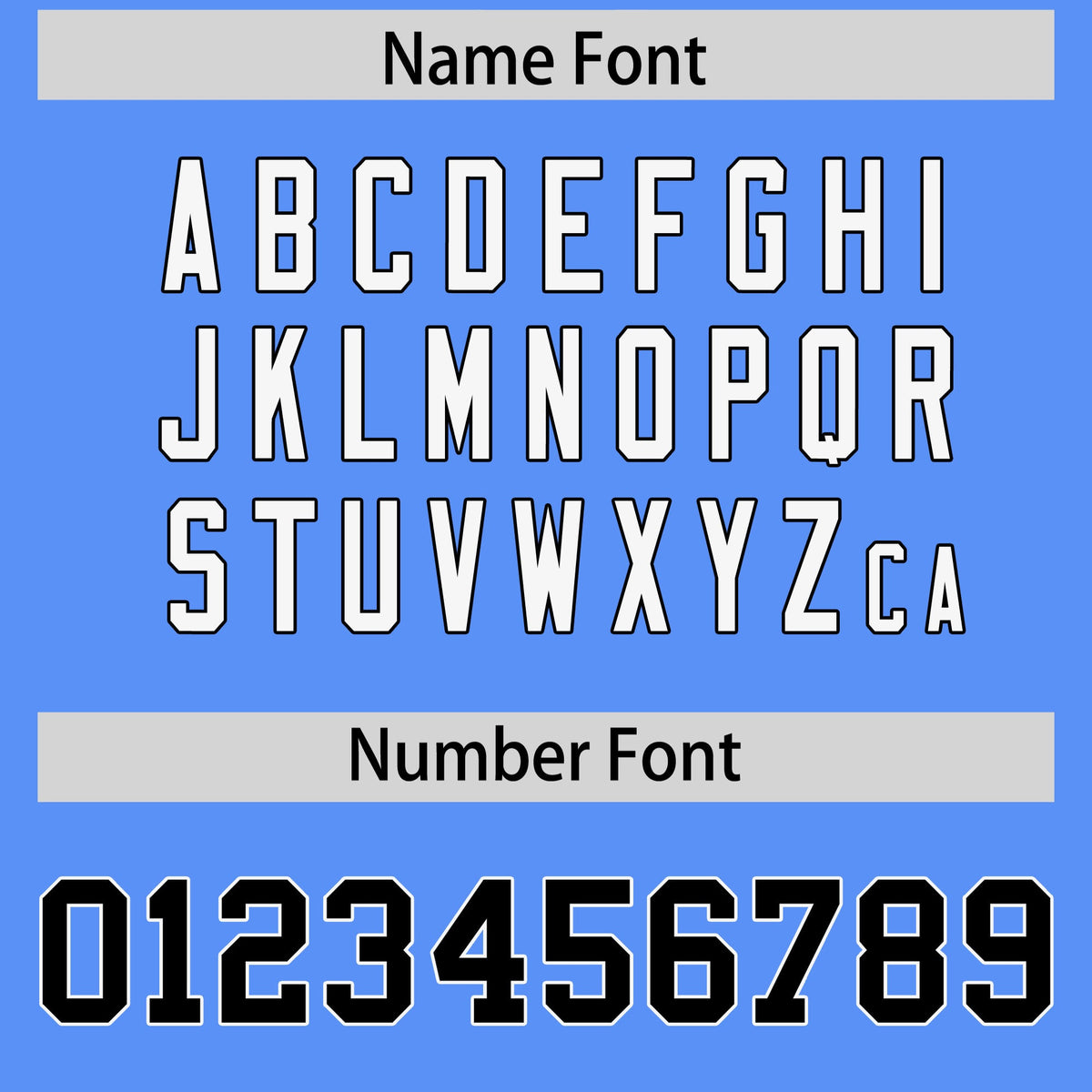 Custom Powder Blue Personalized Shoulder Cut Two-Tone Authentic Football Jersey