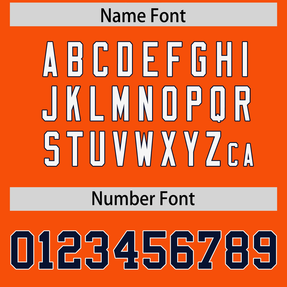 Custom Orange Personalized Shoulder Cut Two-Tone Authentic Football Jersey