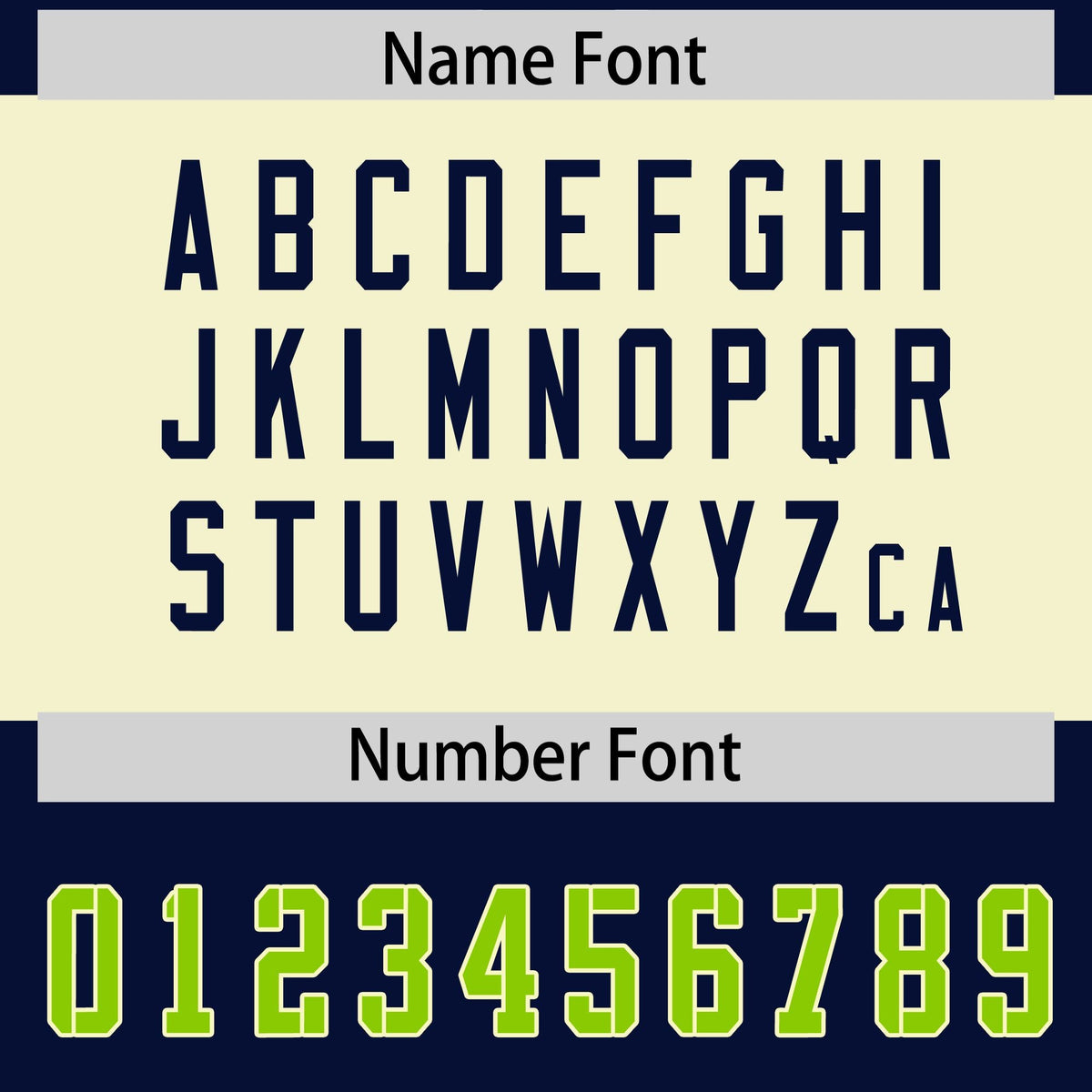 Custom Navy Neon Green Raglan Sleeves Personalized Pattern Authentic Football Jersey