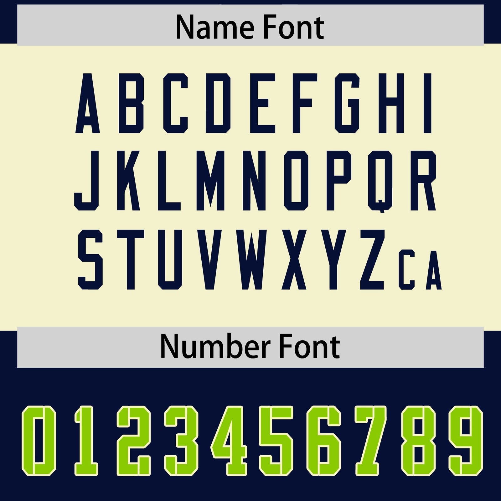 Custom Navy Neon Green Raglan Sleeves Personalized Pattern Authentic Football Jersey