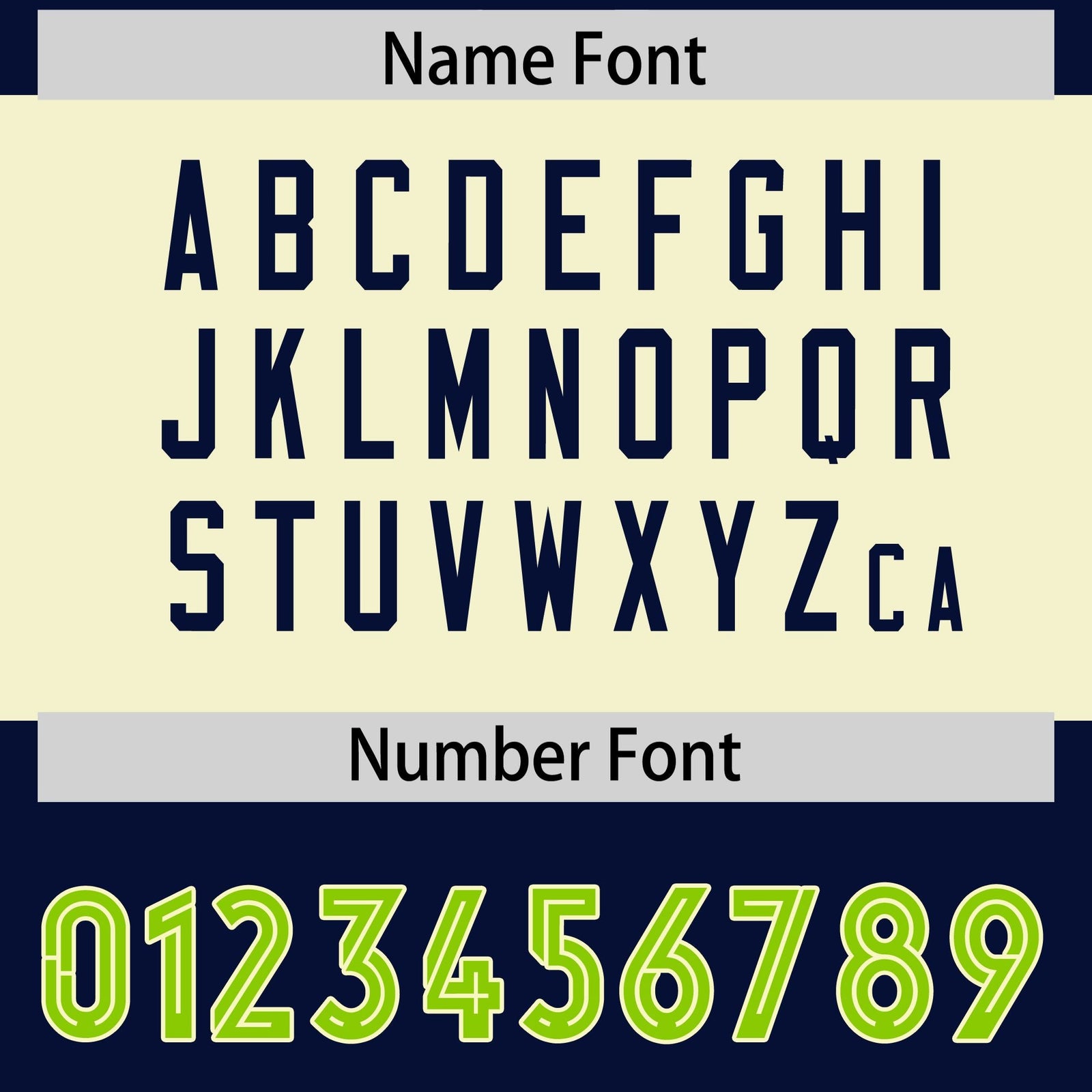 Custom Navy Neon Green Raglan Sleeves Personalized Pattern Authentic Football Jersey